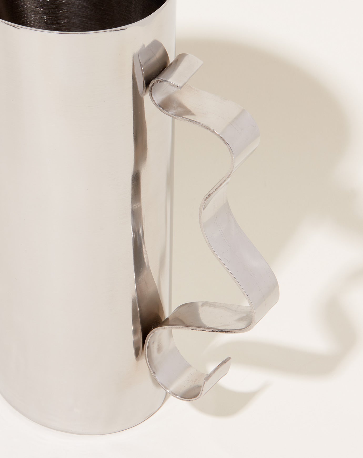 Sophie Lou Jacobsen Squiggle Pitcher in Mirror Polish Stainless Steel