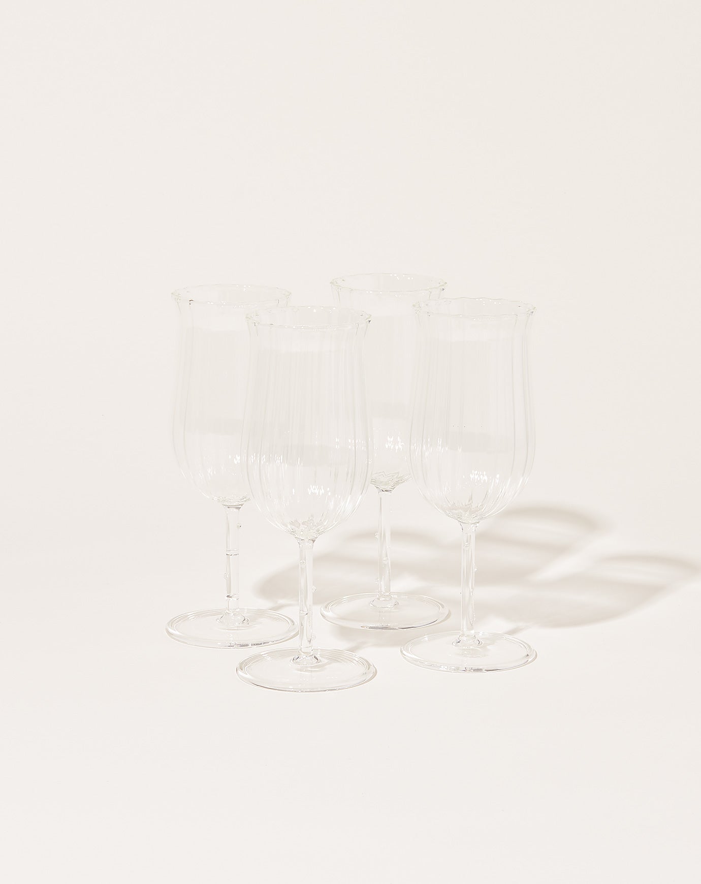 Sophie Lou Jacobsen Tulip Wine Glass in Clear