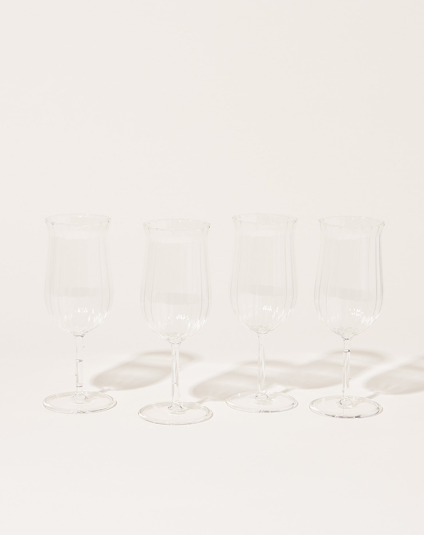 Sophie Lou Jacobsen Tulip Wine Glass in Clear