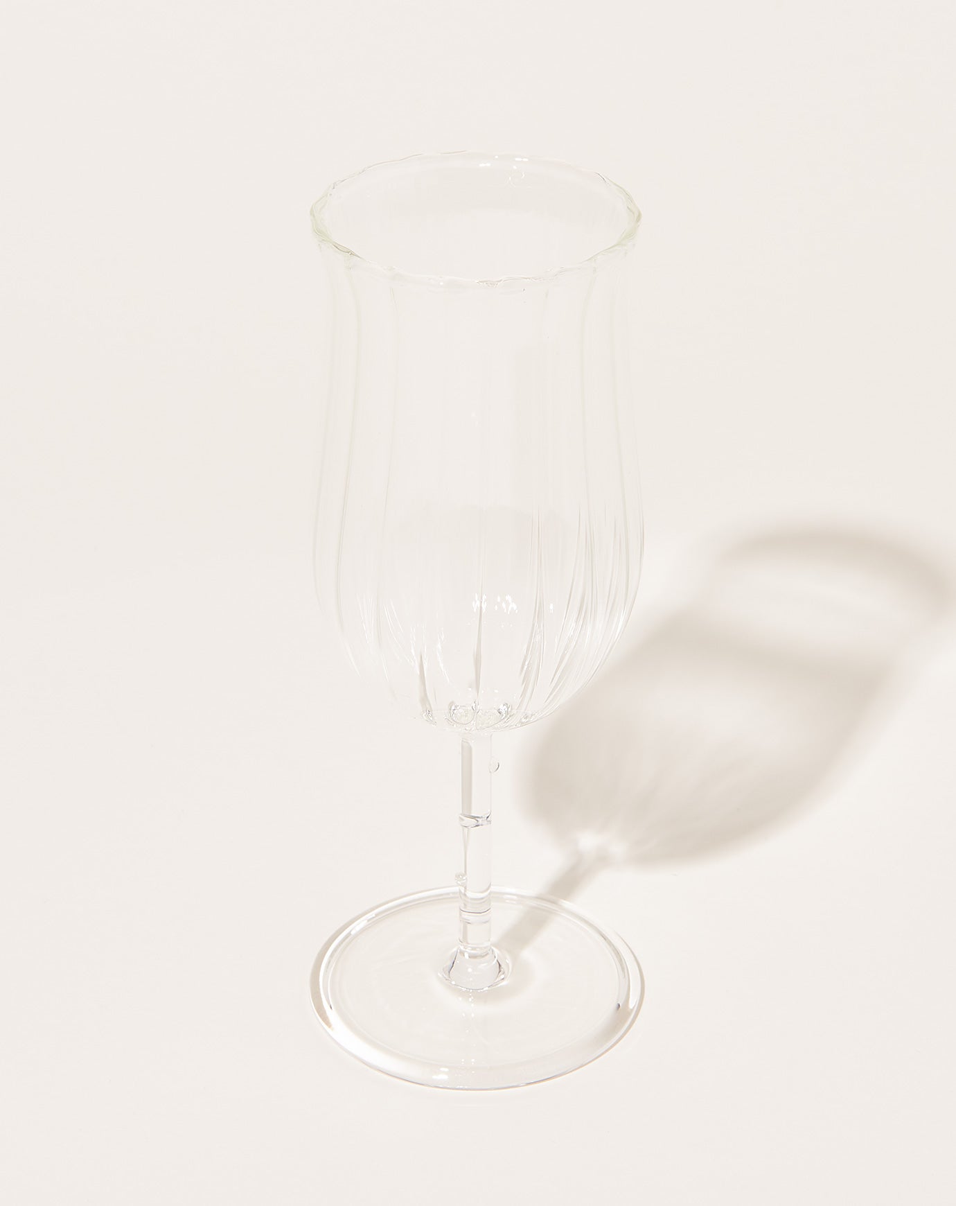 Sophie Lou Jacobsen Tulip Wine Glass in Clear