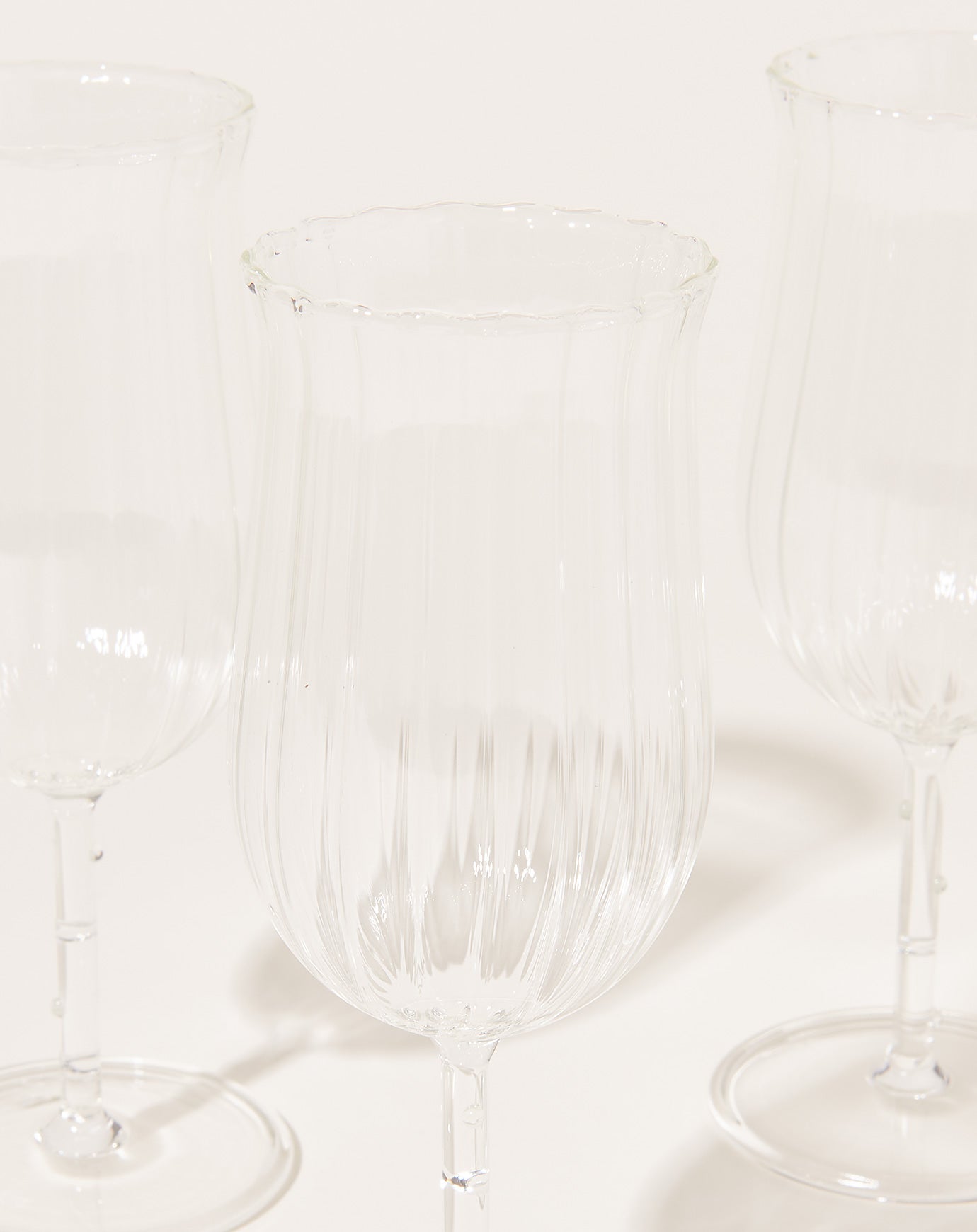 Sophie Lou Jacobsen Tulip Wine Glass in Clear