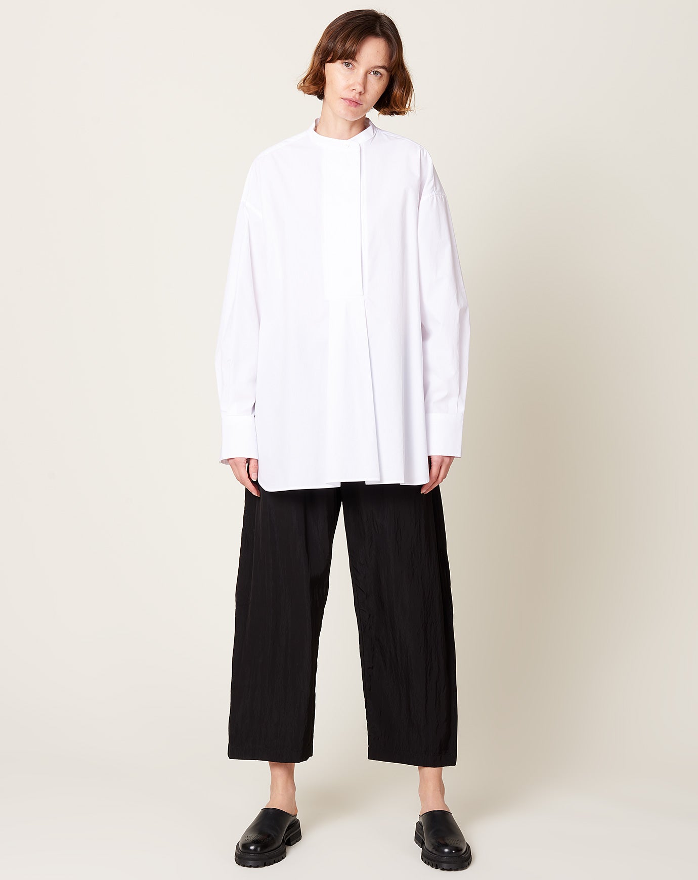 Studio Nicholson Frink Shirt in Optic White