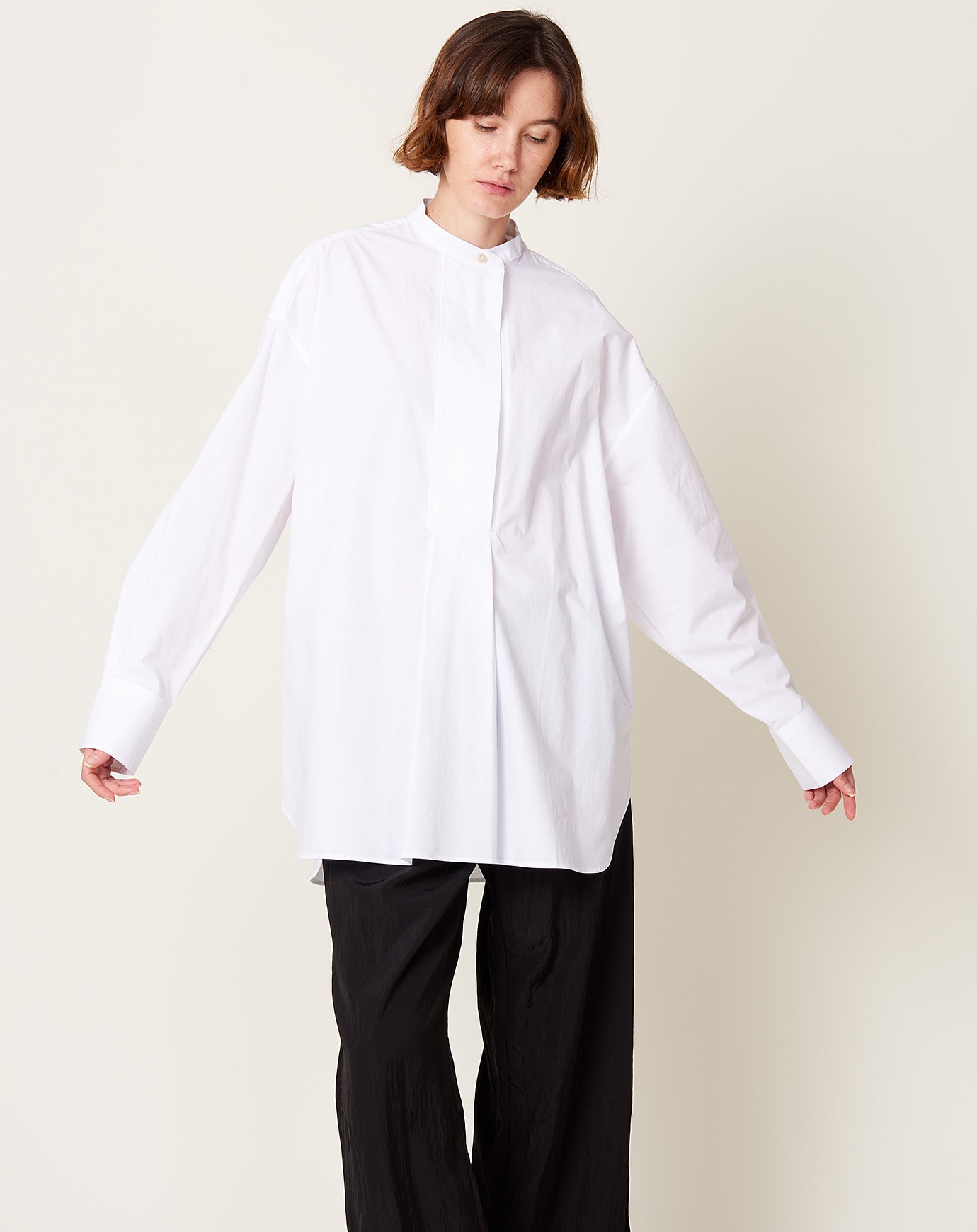 Studio Nicholson Frink Shirt in Optic White