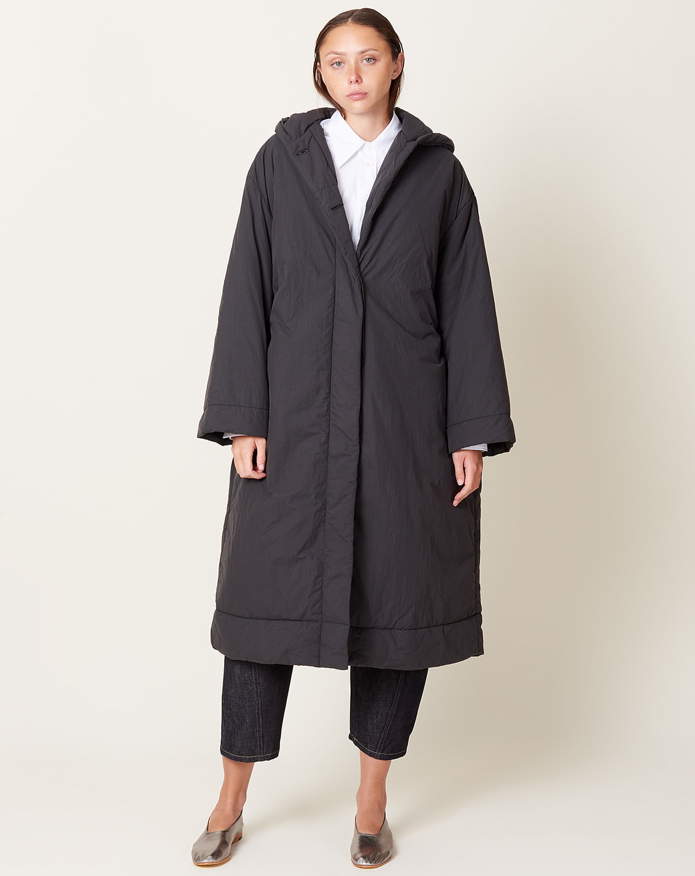 Studio Nicholson Kariba Padded Coat in Black