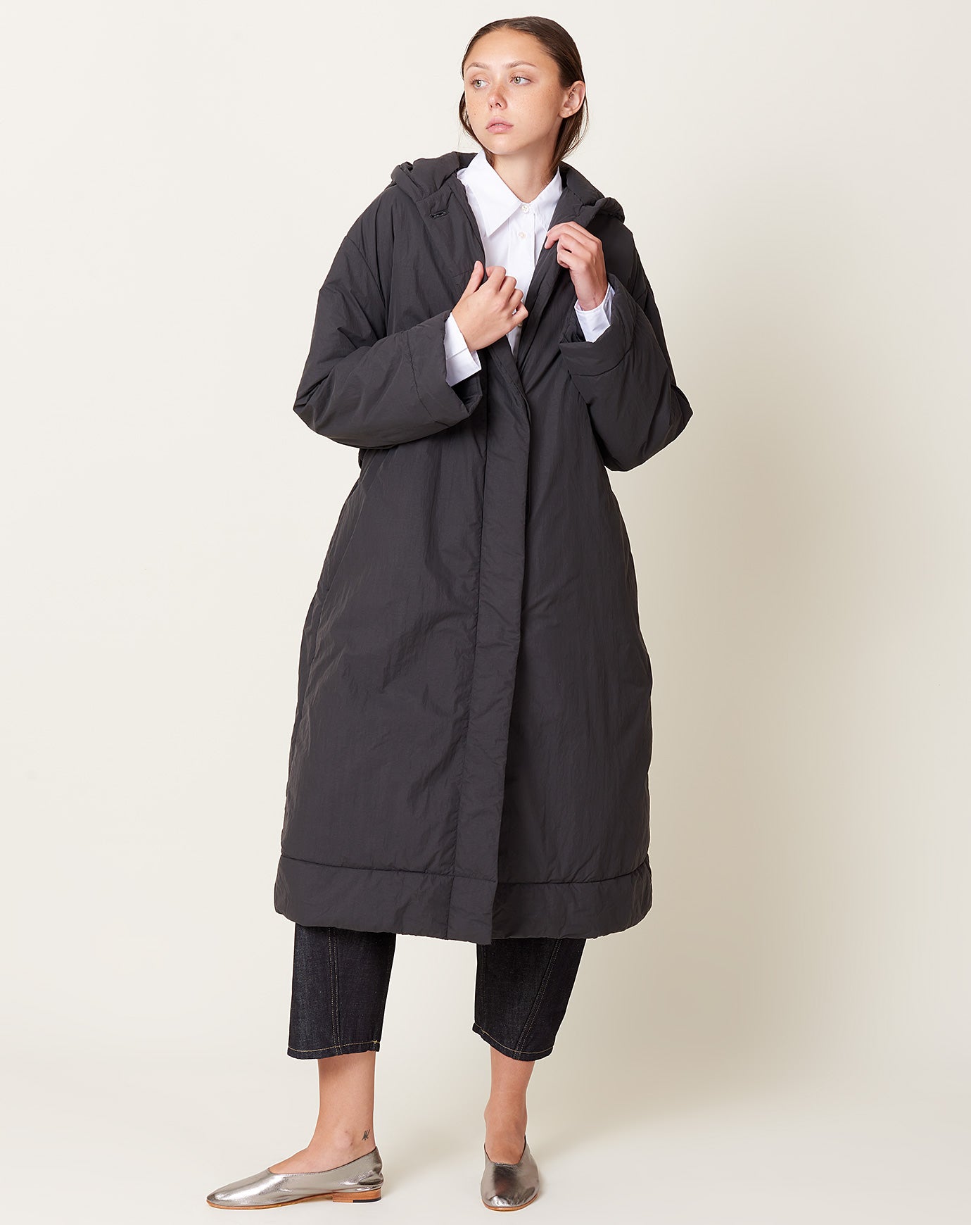 Studio Nicholson Kariba Padded Coat in Black