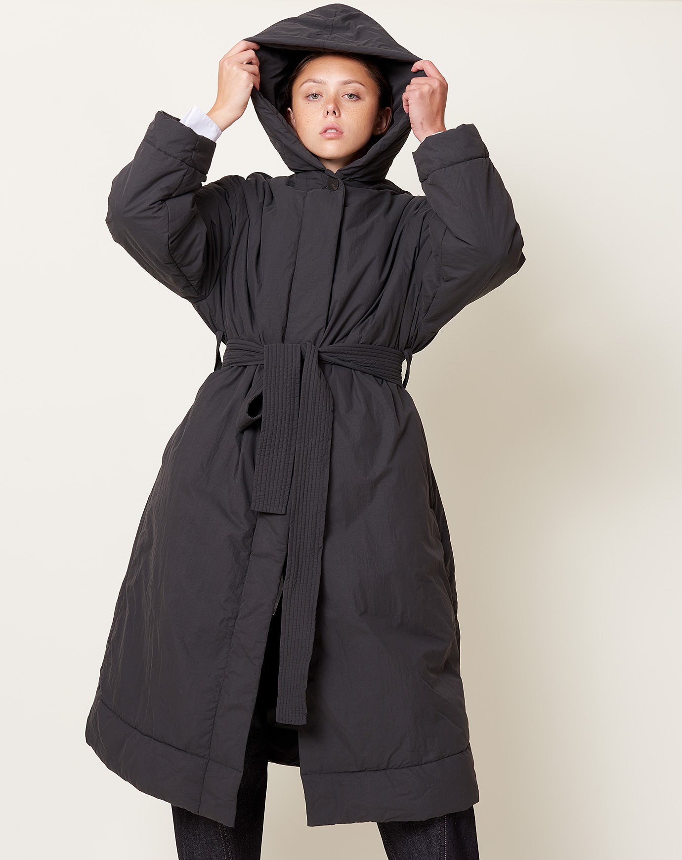 Studio Nicholson Kariba Padded Coat in Black