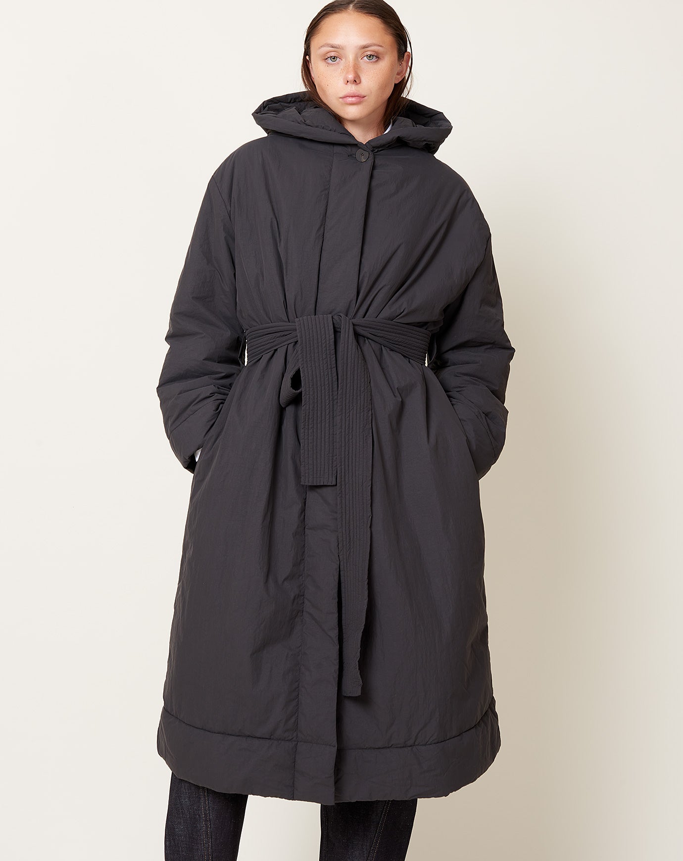 Studio Nicholson Kariba Padded Coat in Black