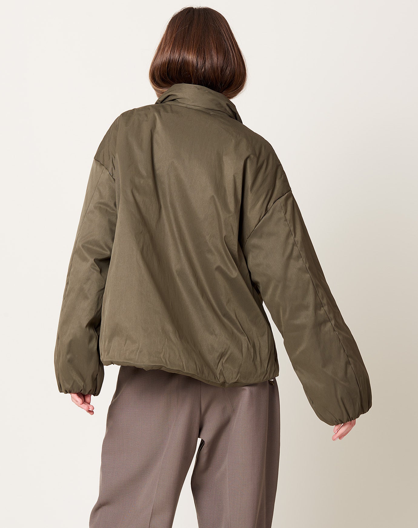 Studio Nicholson Vaner Padded Jacket in Army Green