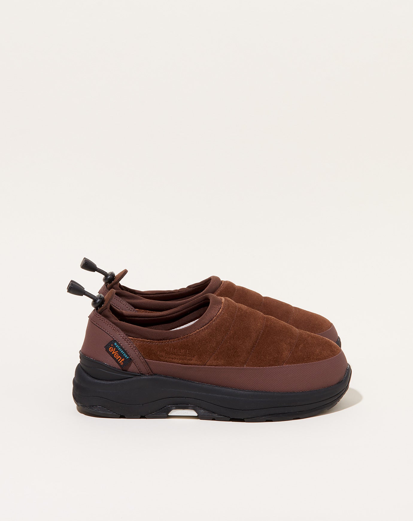 Suicoke PEPPER-Sev Shoe in Brown Suede