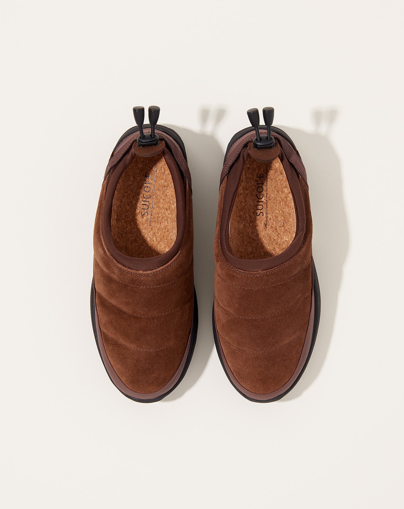 Suicoke PEPPER-Sev Shoe in Brown Suede