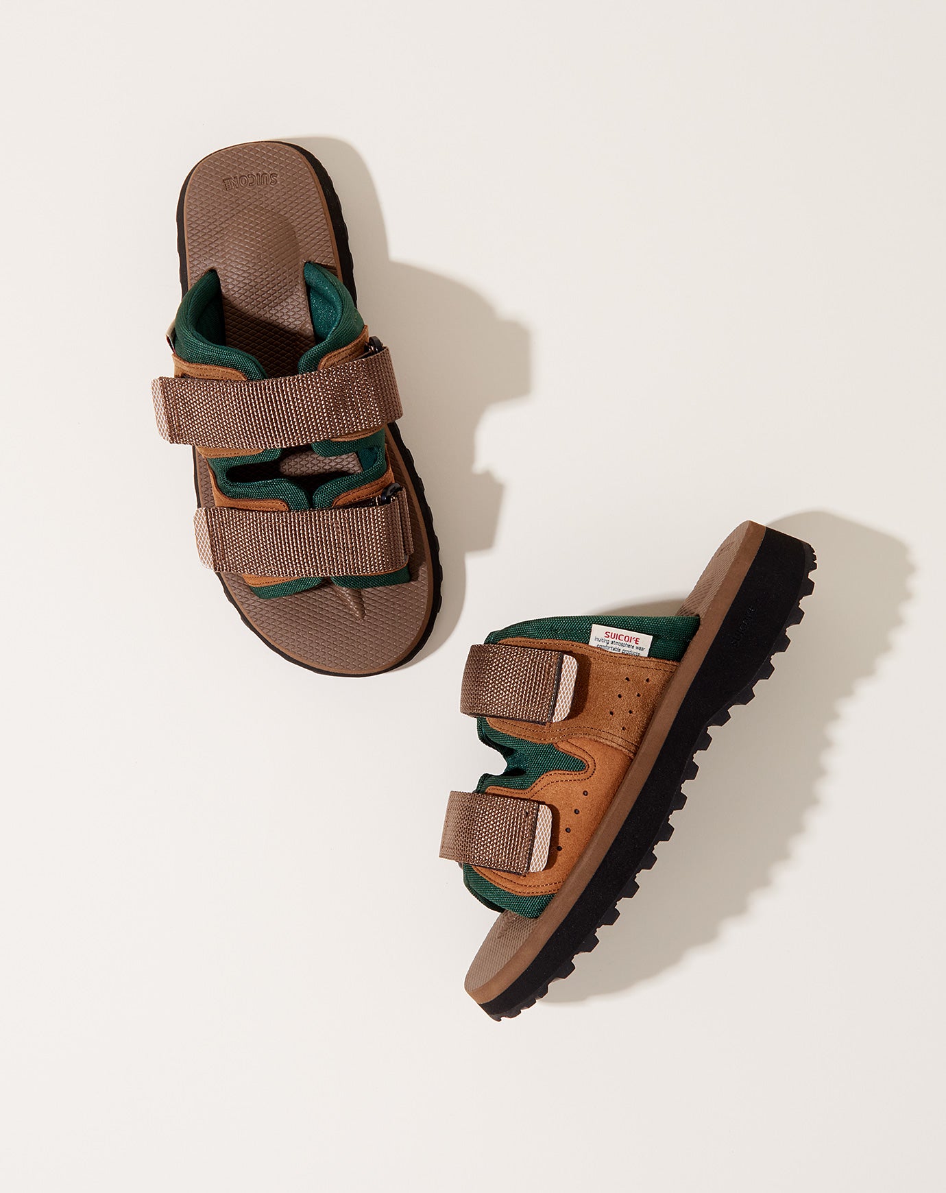 Suicoke MOGI-ab in Brown & Green