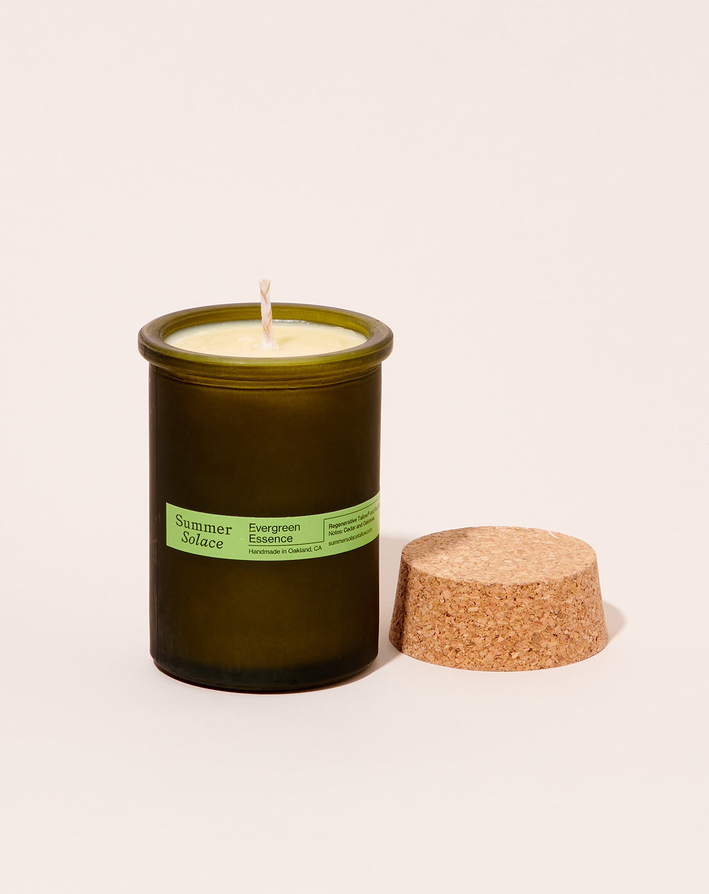 Summer Solace Evergreen Essence Candle