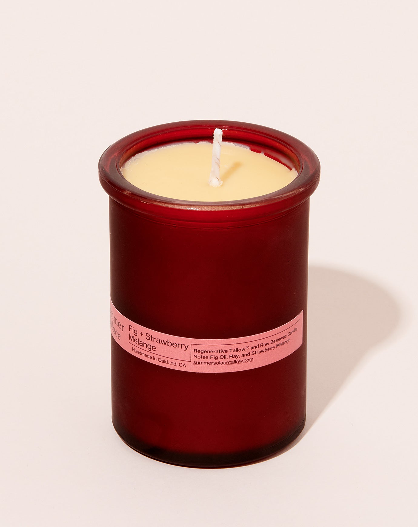 Summer Solace Fig and Strawberry Melange Candle