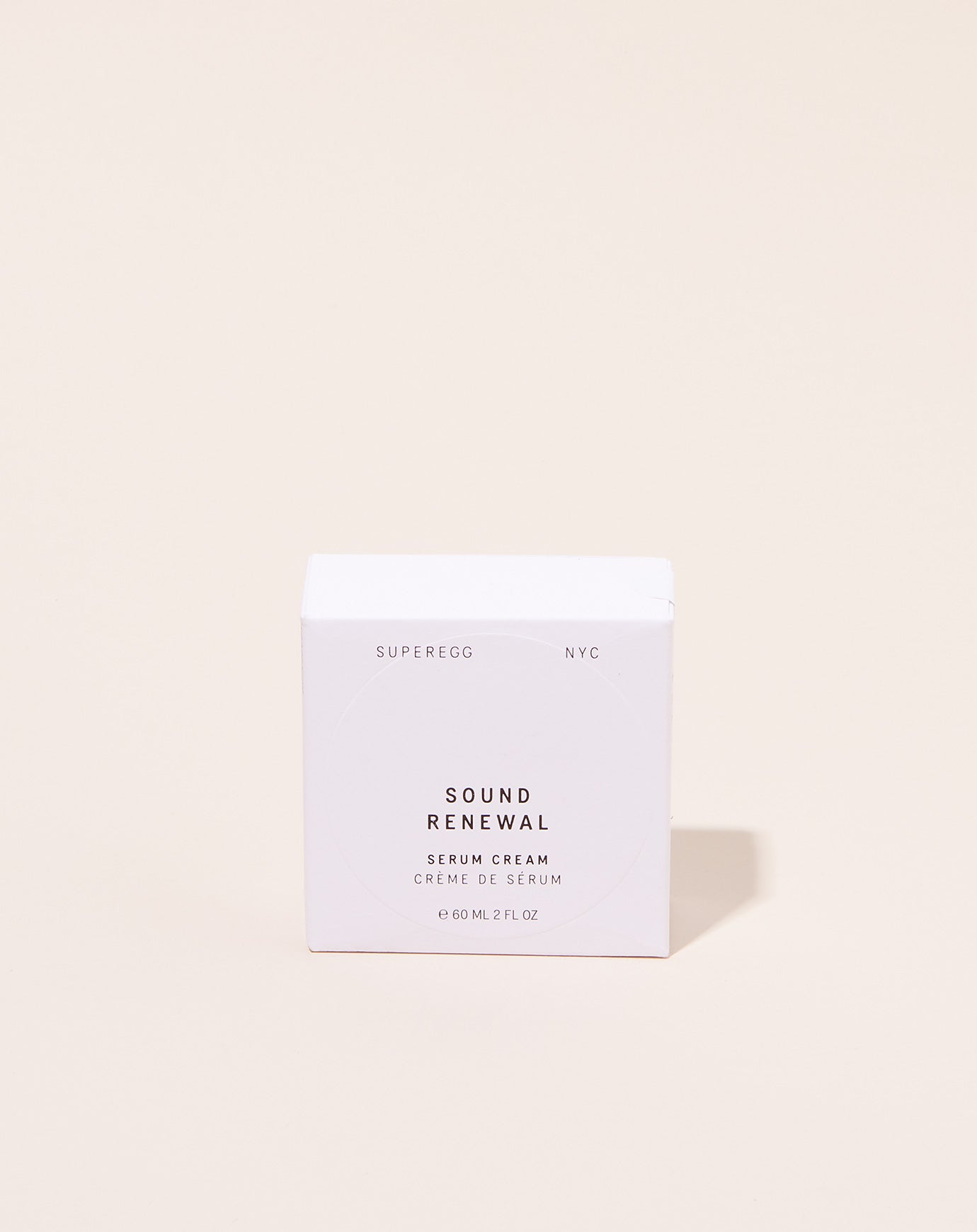 Superegg Sound Renewal Serum Cream