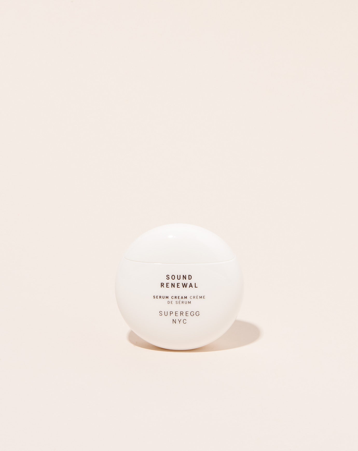 Superegg Sound Renewal Serum Cream