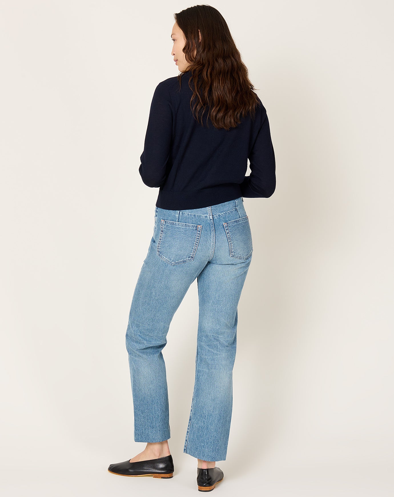 Tanaka New Classic Jean Trousers in Bleached Blue