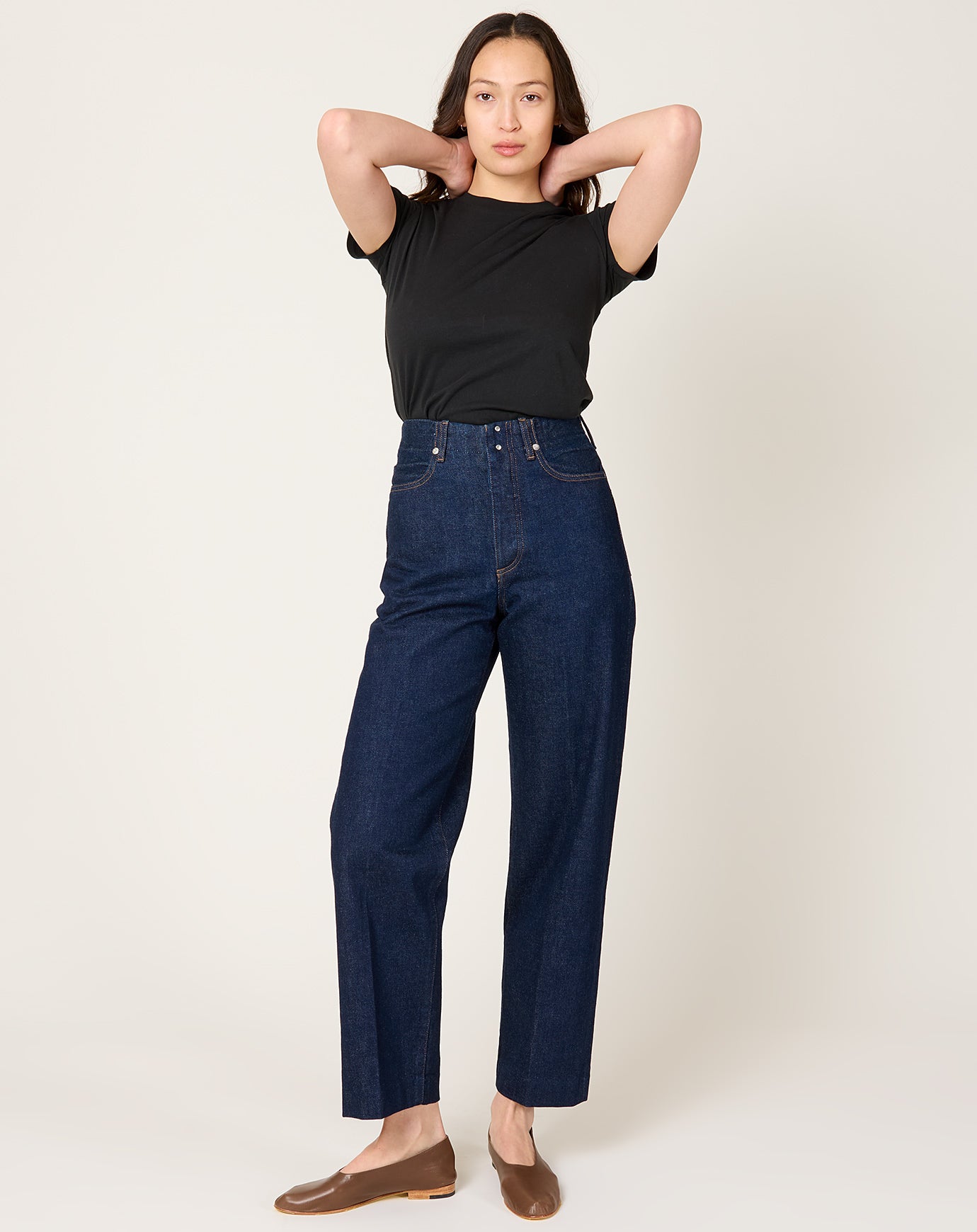 Tanaka The Jean Trousers in Rinse Blue