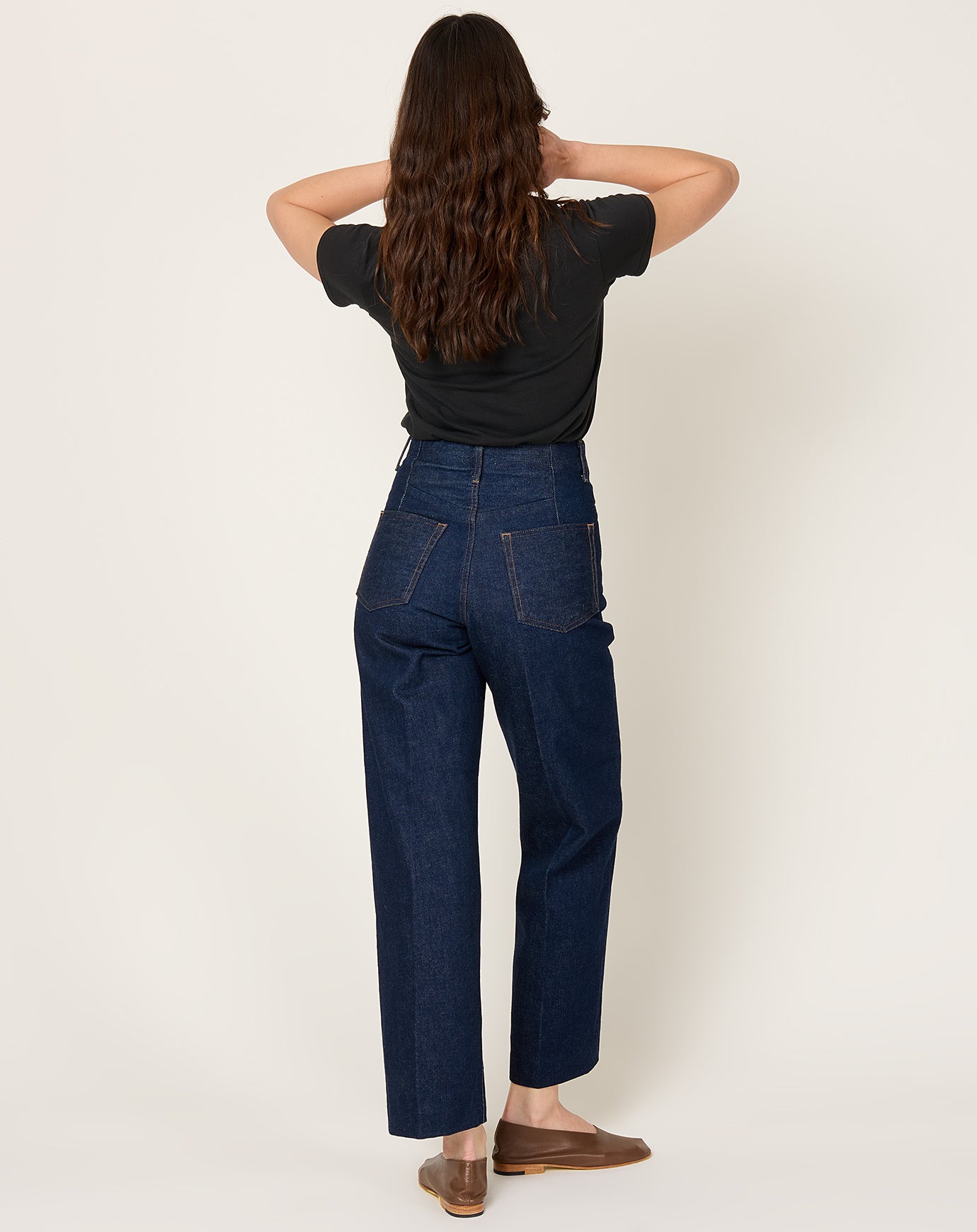 Tanaka The Jean Trousers in Rinse Blue