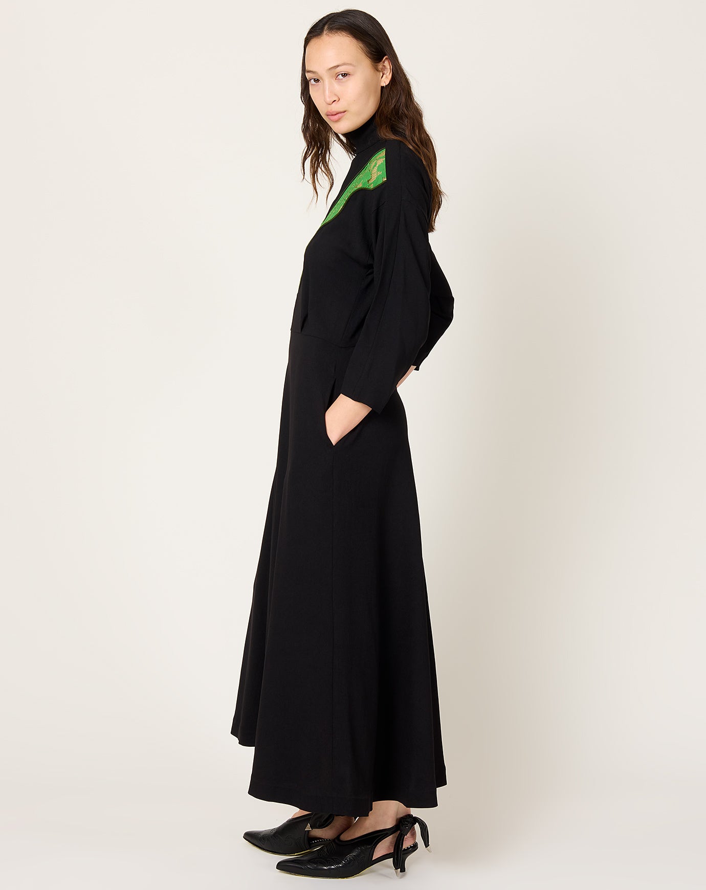 TOGA Archives Lace Dress in Black