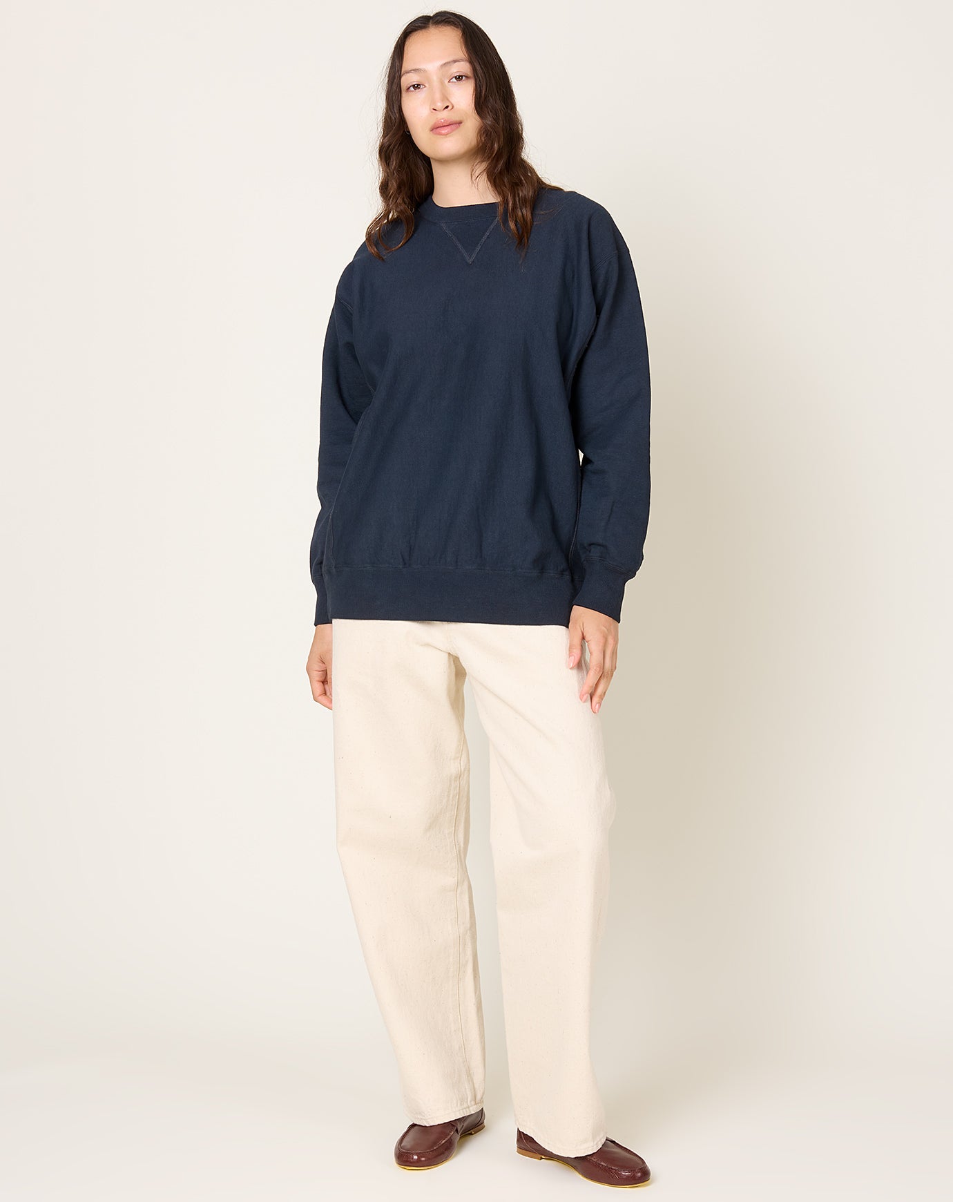 Yoko Sakamoto Athletic Sweatshirt in Indigo