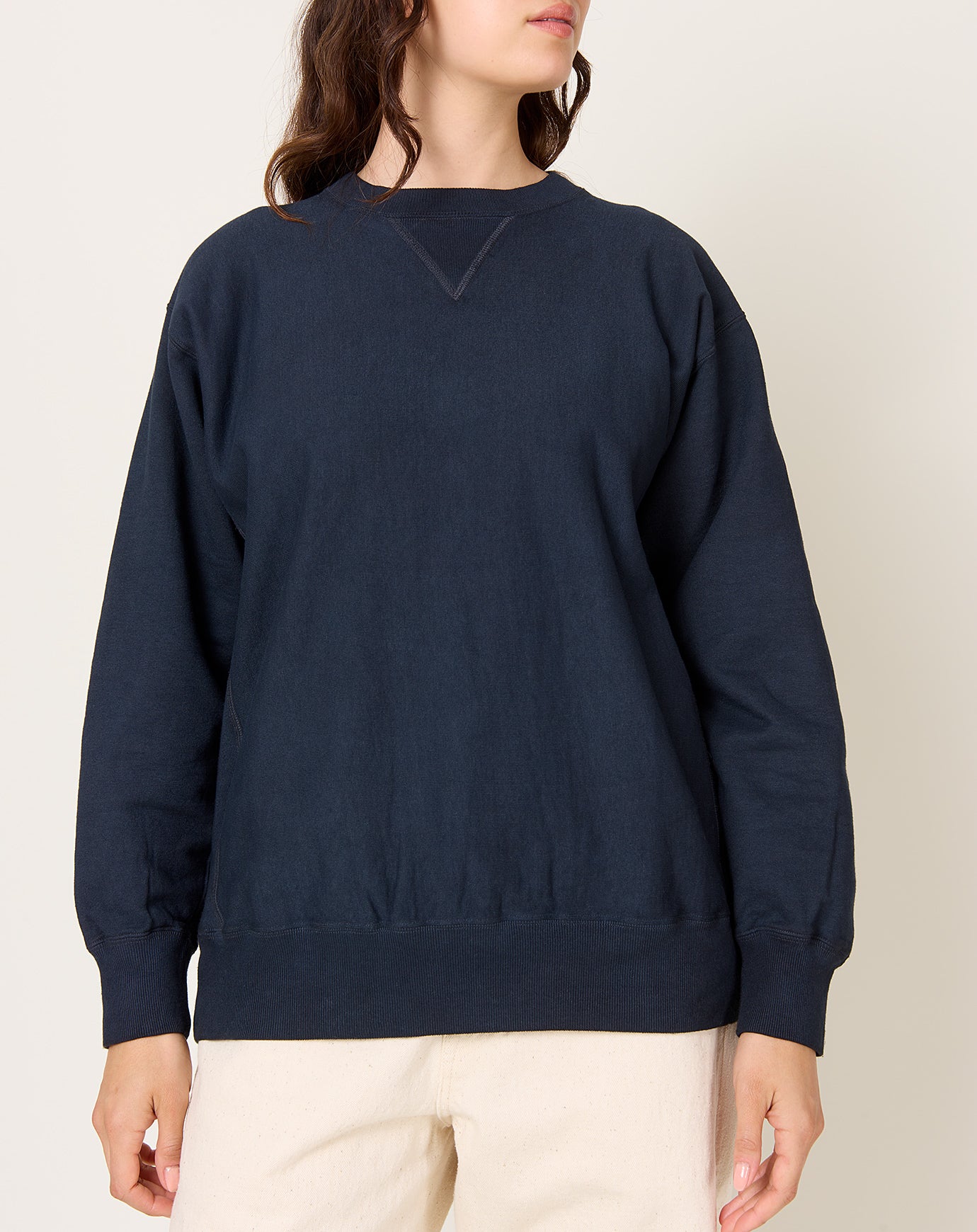Yoko Sakamoto Athletic Sweatshirt in Indigo
