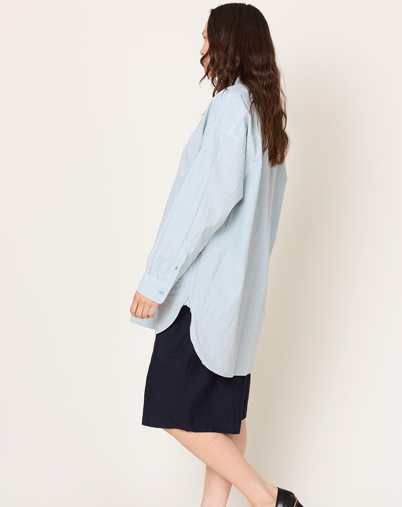 Yoko Sakamoto Pullover Shirt in Sky Blue