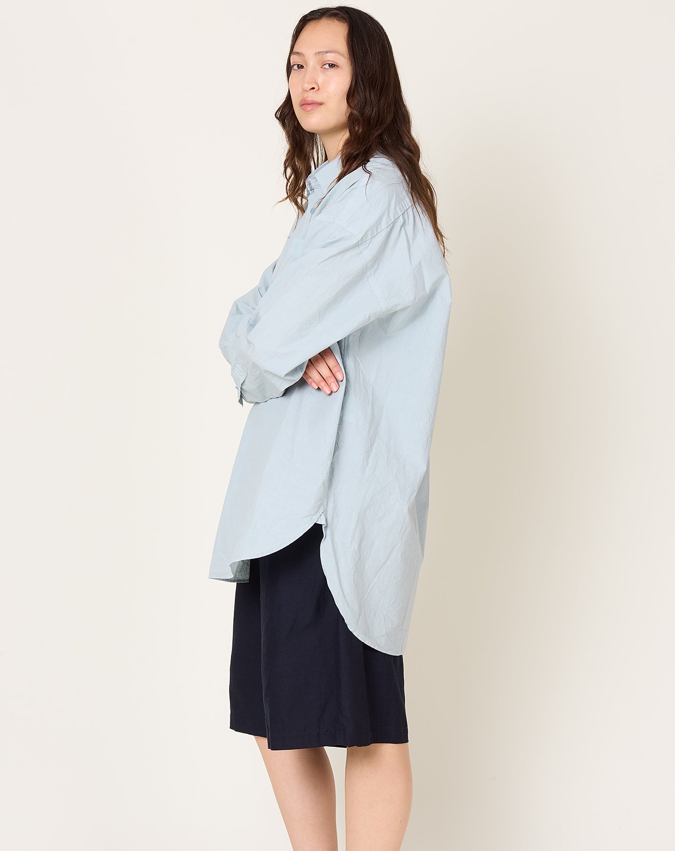 Yoko Sakamoto Pullover Shirt in Sky Blue