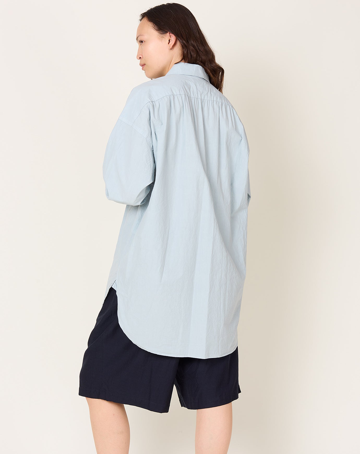 Yoko Sakamoto Pullover Shirt in Sky Blue