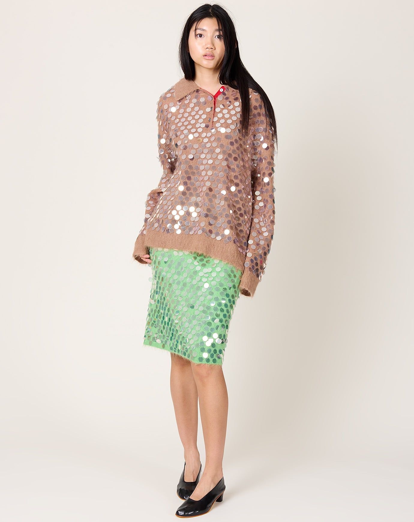 Zankov Delphine Skirt in Apple