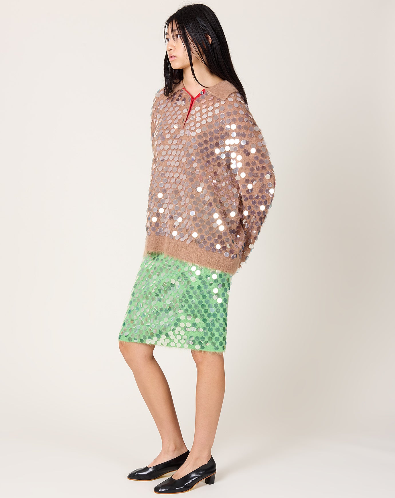 Zankov Delphine Skirt in Apple