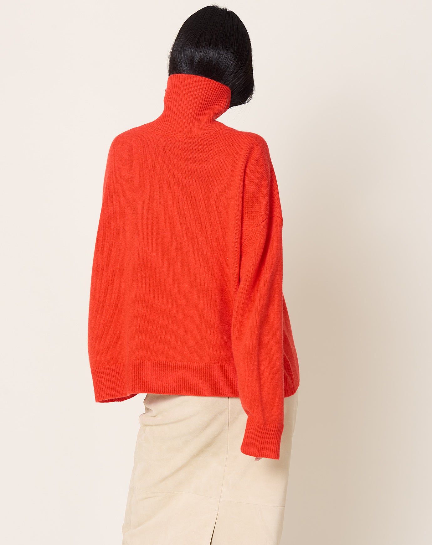 Zankov Junko Turtleneck in Poppy