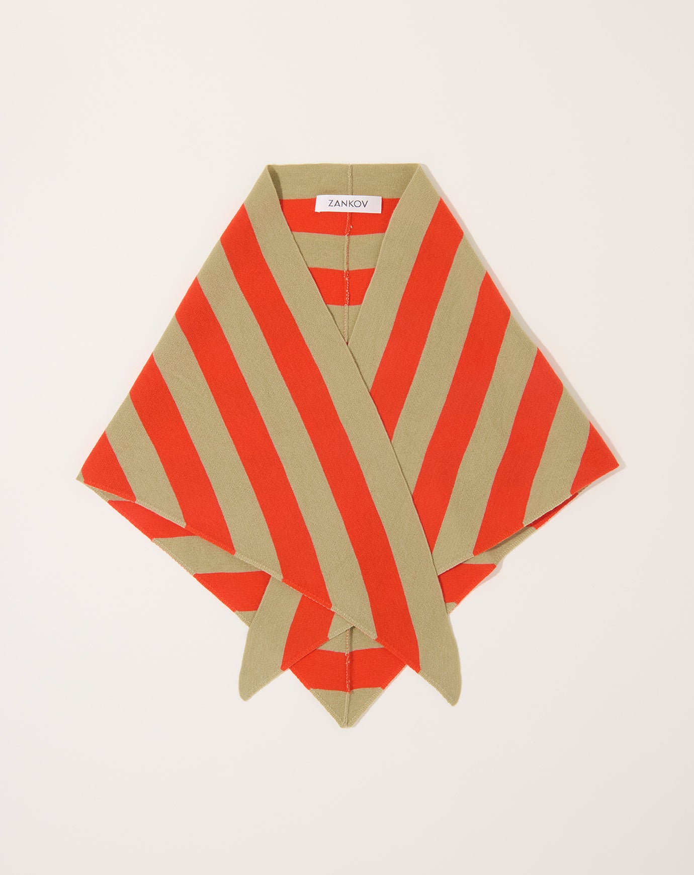 Zankov Timy Scarf in Sprout/Poppy