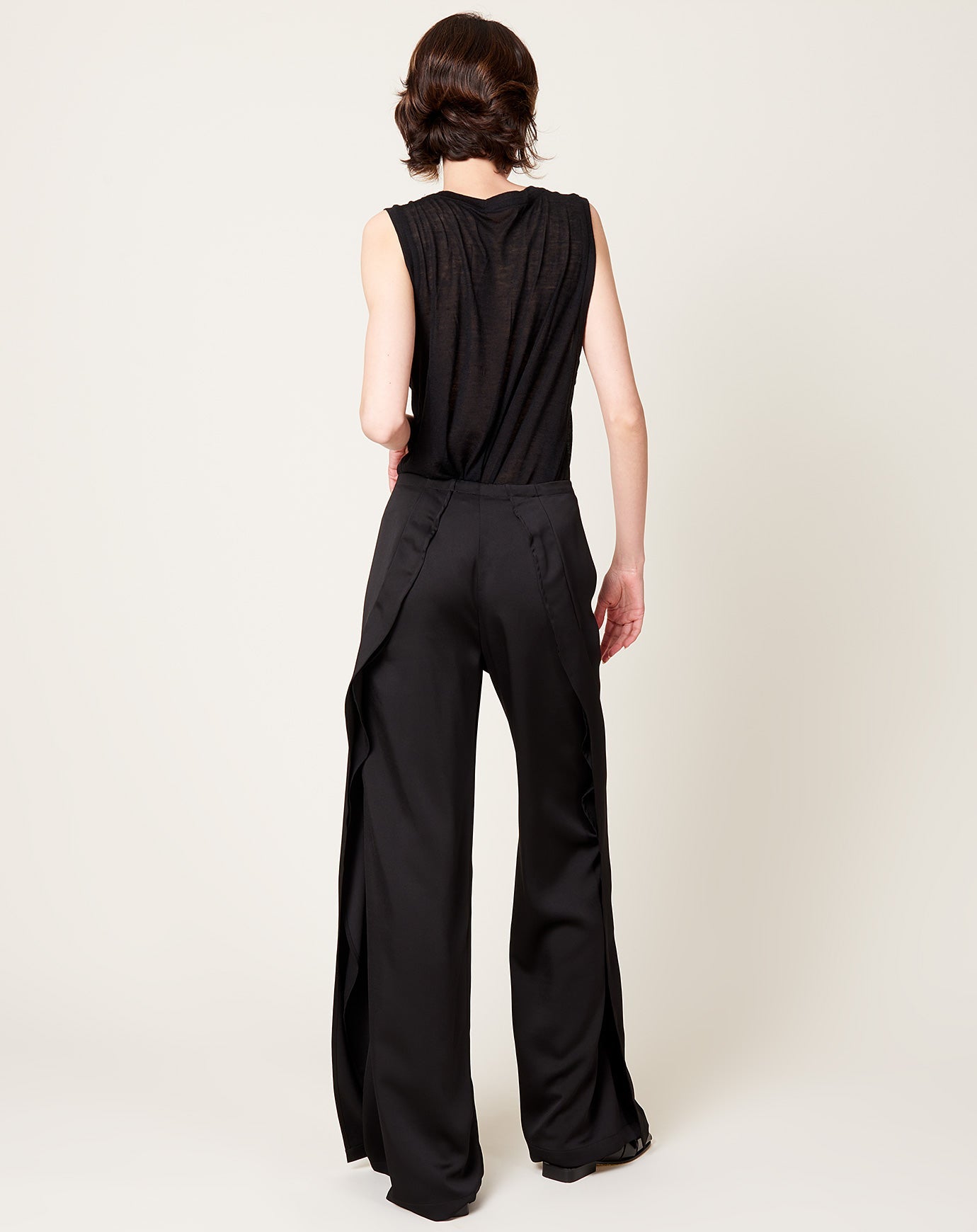 Zero + Maria Cornejo Fin Pant in Black