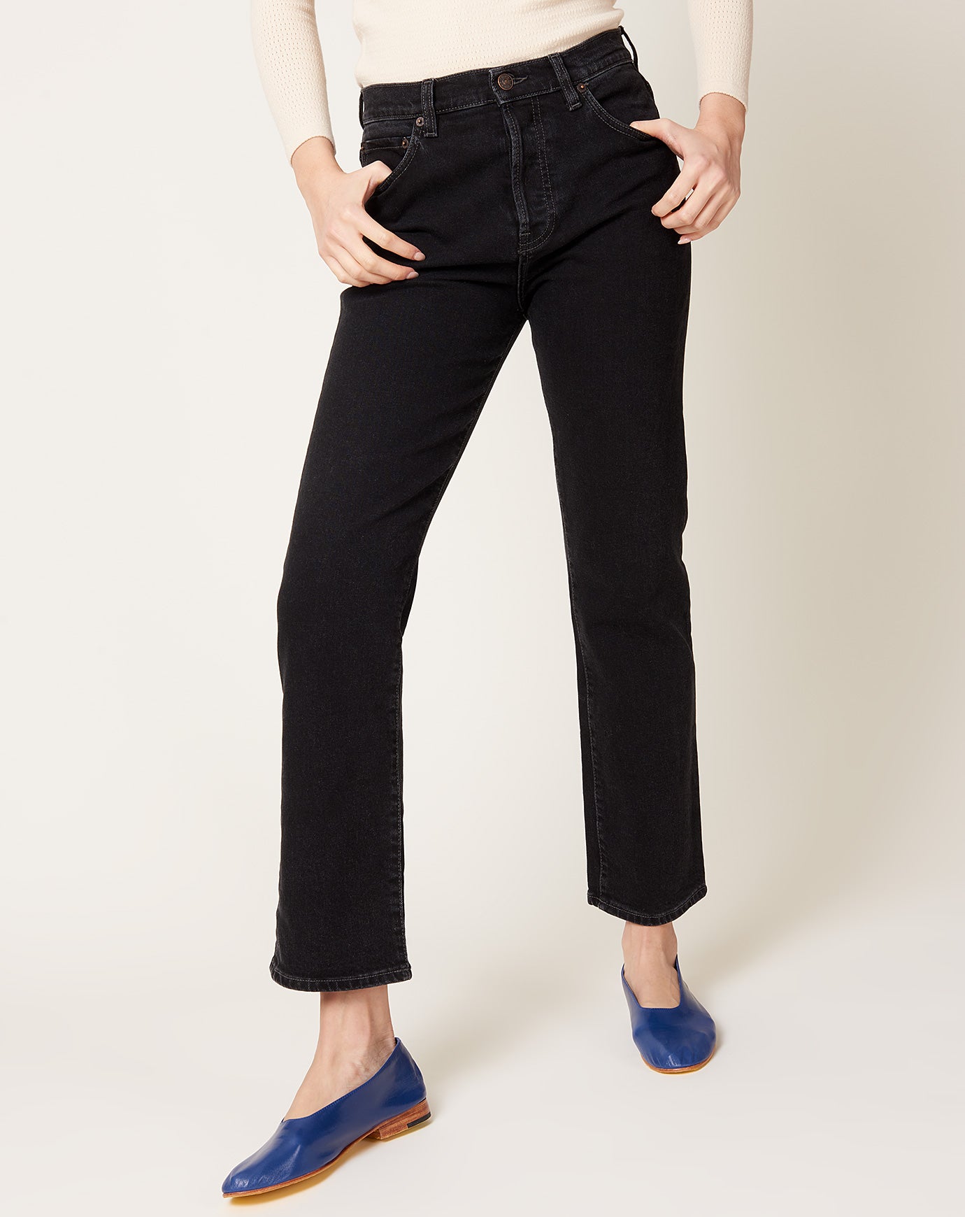 6397 495 Jean in Coal Black