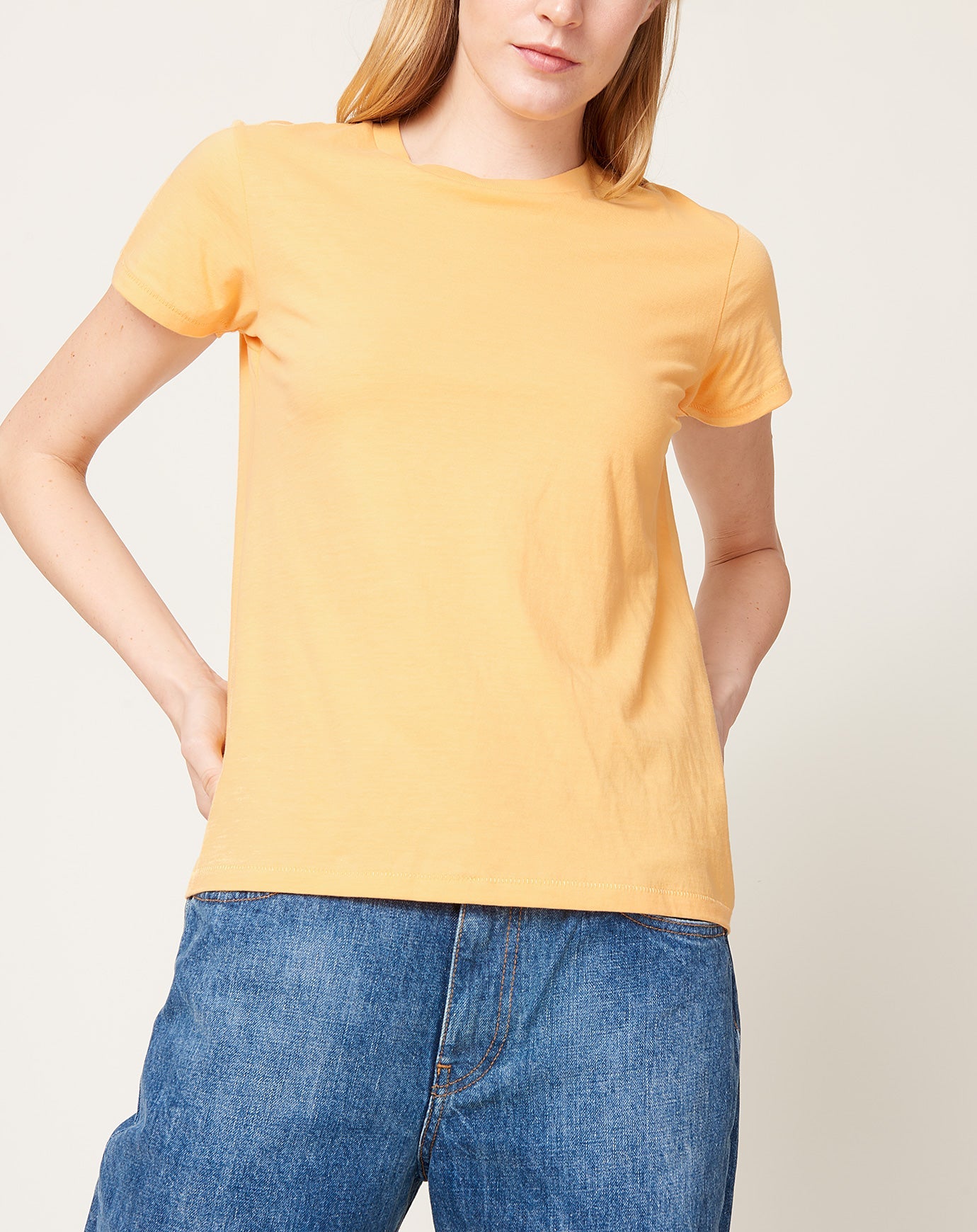 6397 Mini Boy T in Tangerine