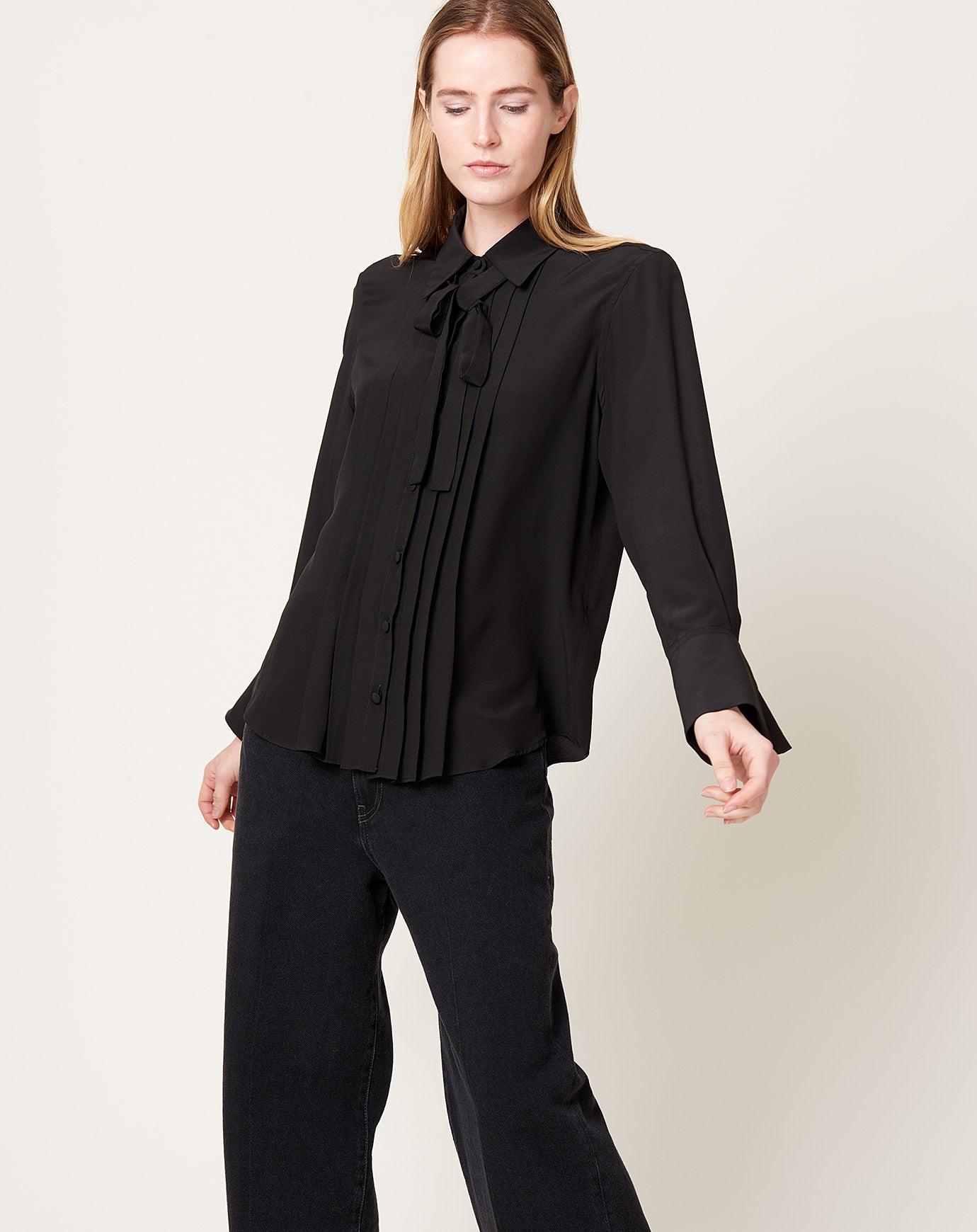 A'Court Iris Blouse in Black