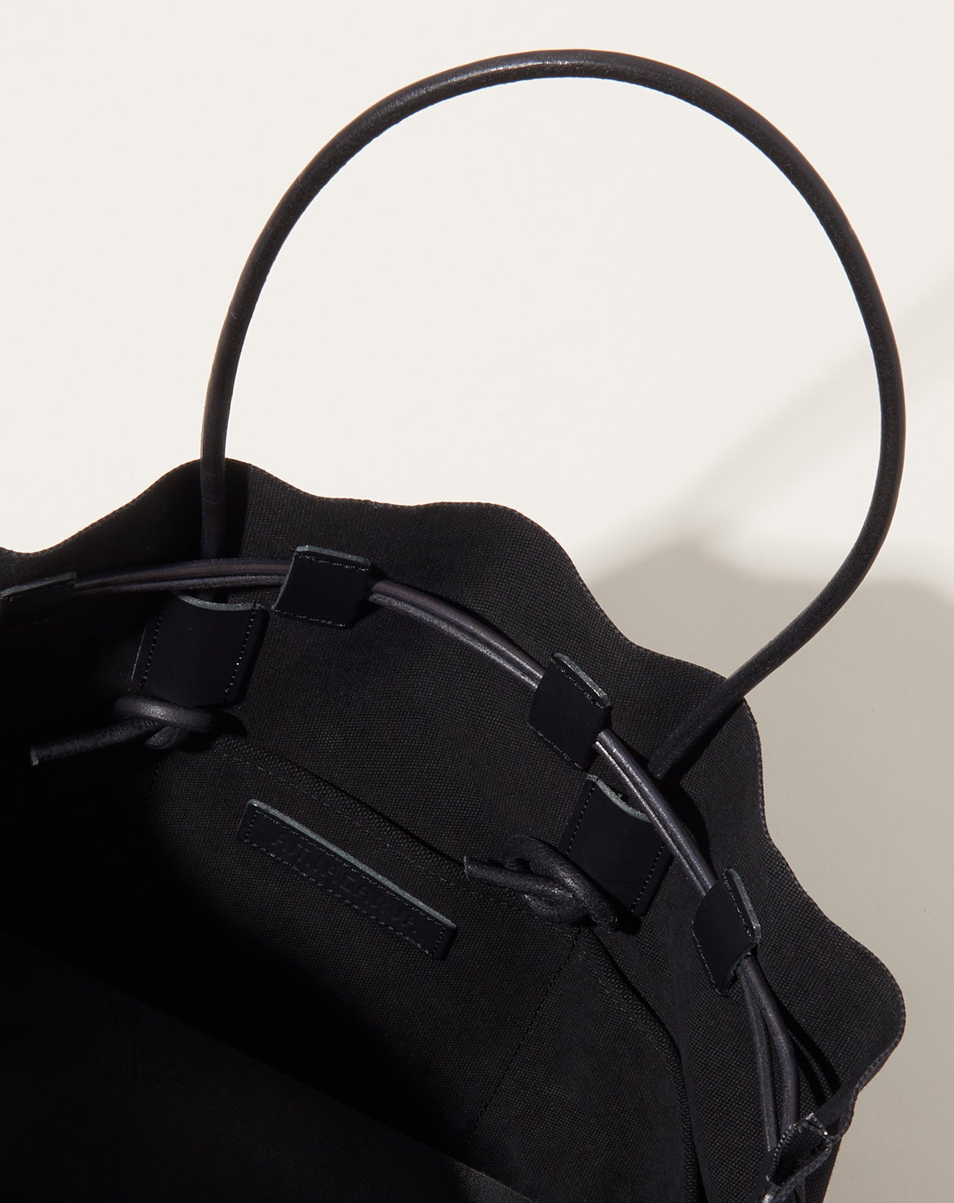 Amiacalva Small Scarecrow Tote in Black