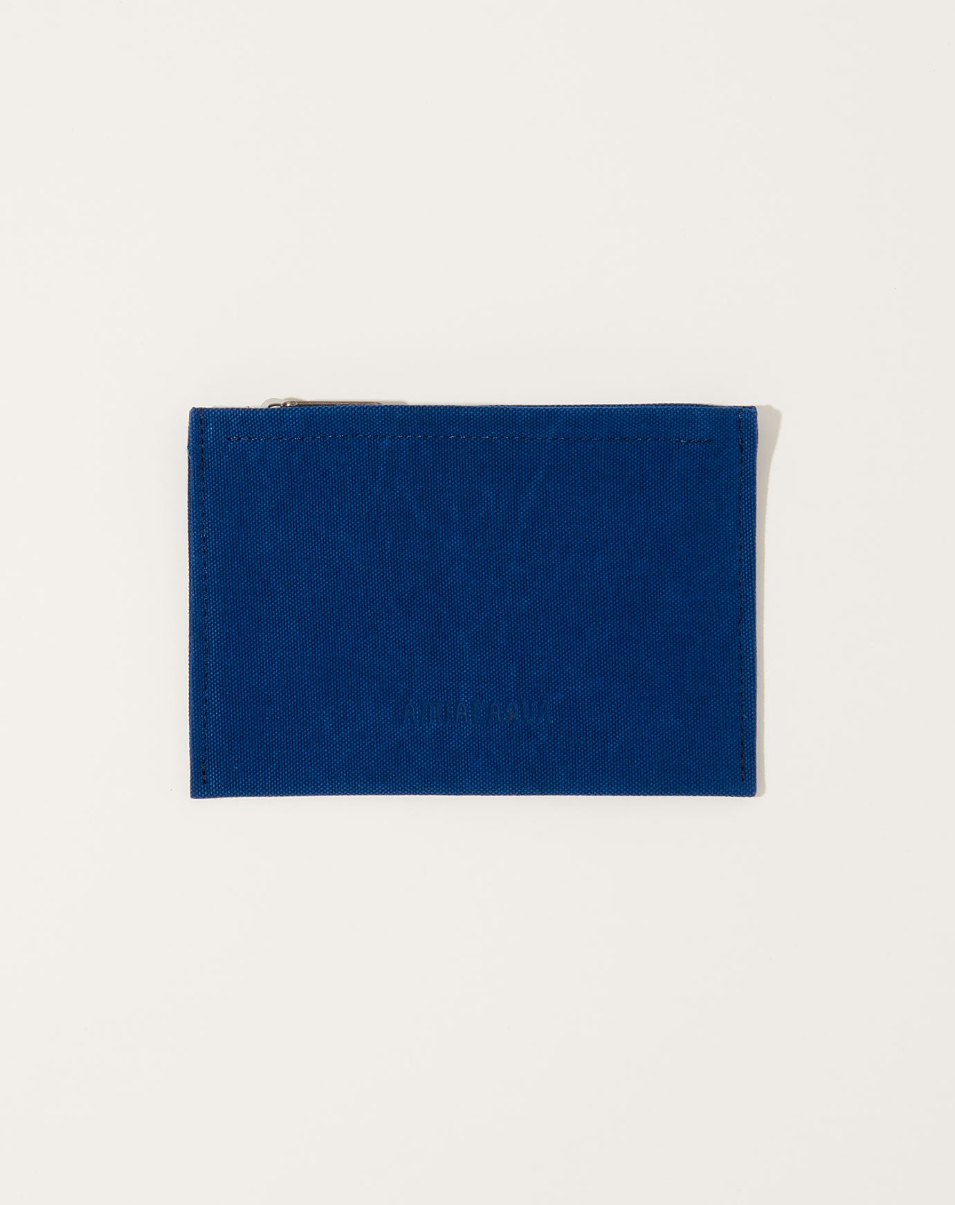 Amiacalva Washed Canvas Pouch in Blue