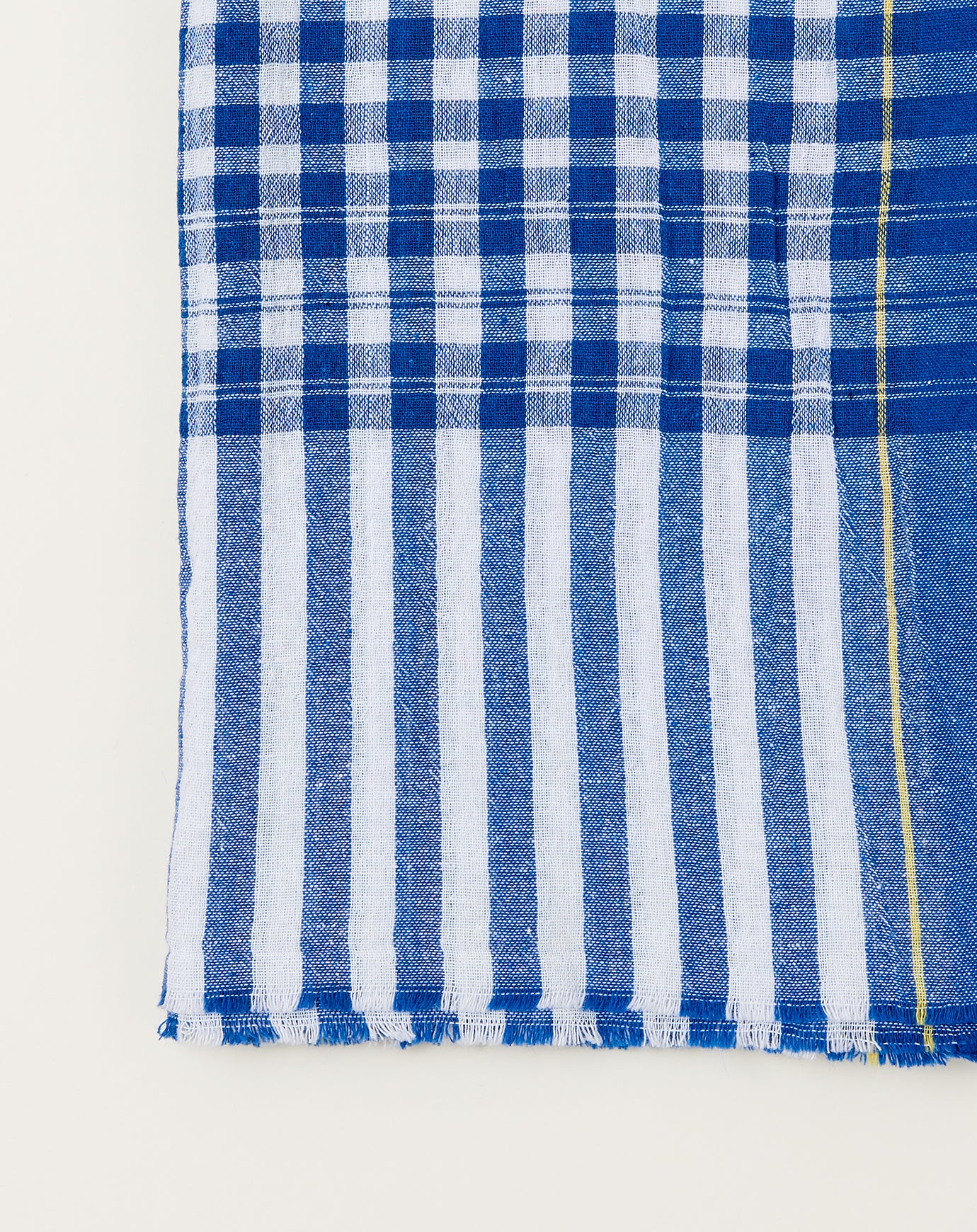 Auntie Oti Gamcha Towel in Blue Check