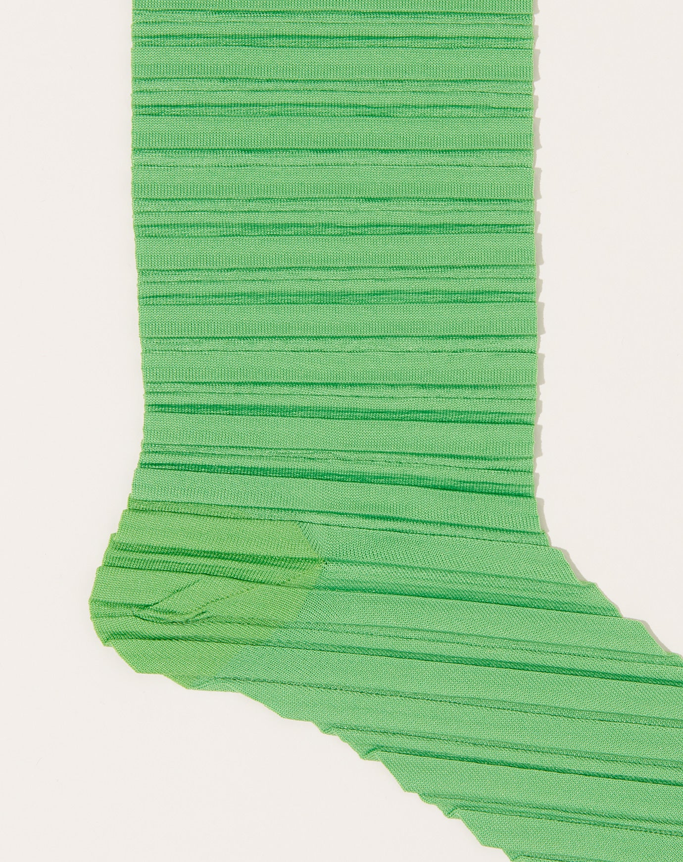 Babaco Crushed Socks in Lime Green