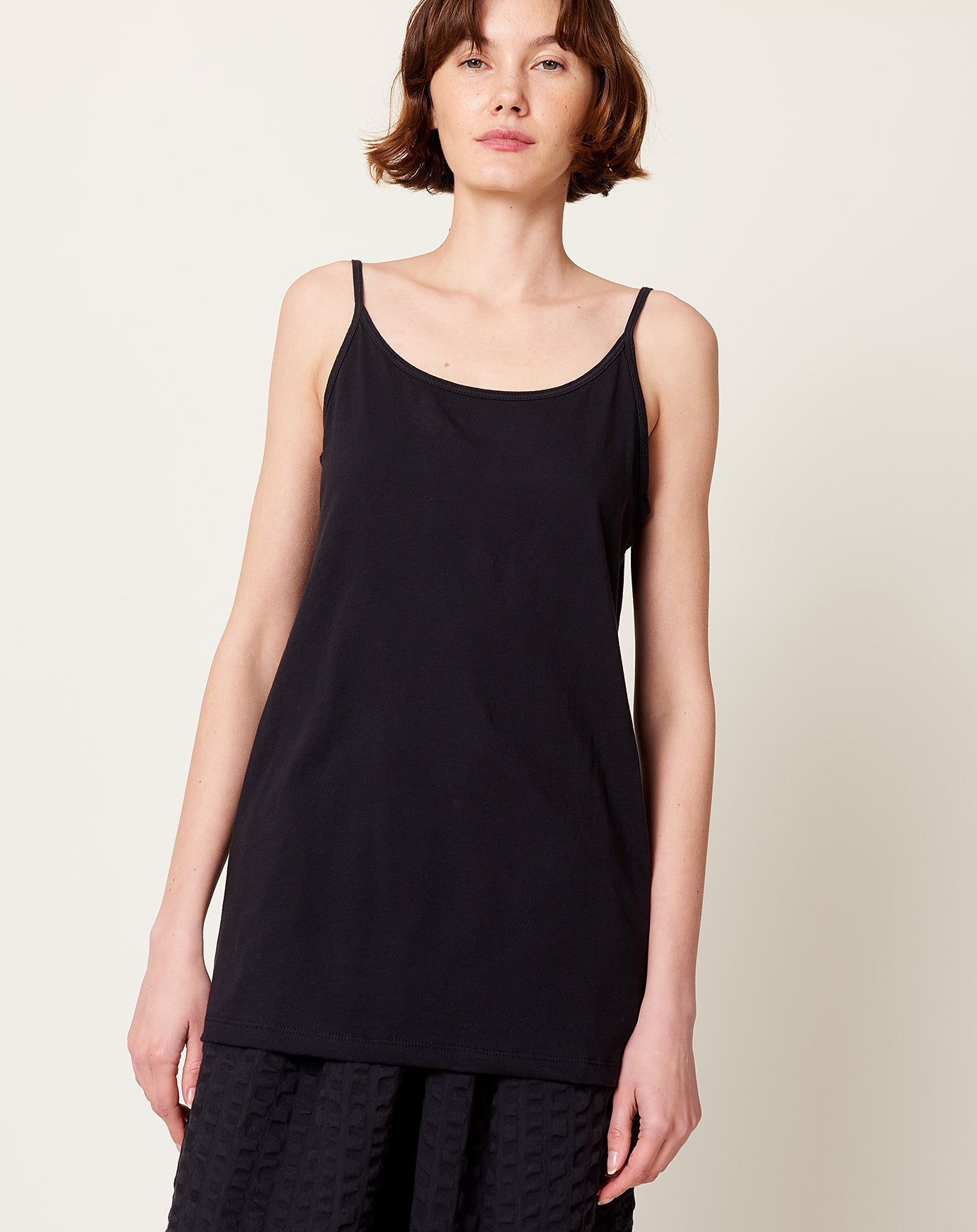 Black Crane Camisole in Black