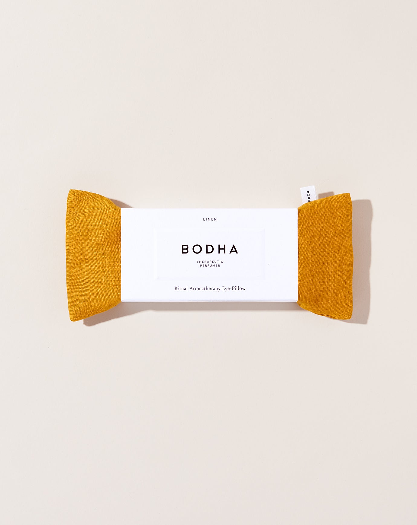 Bodha Linen Aromatherapy Eye Pillow in Gold