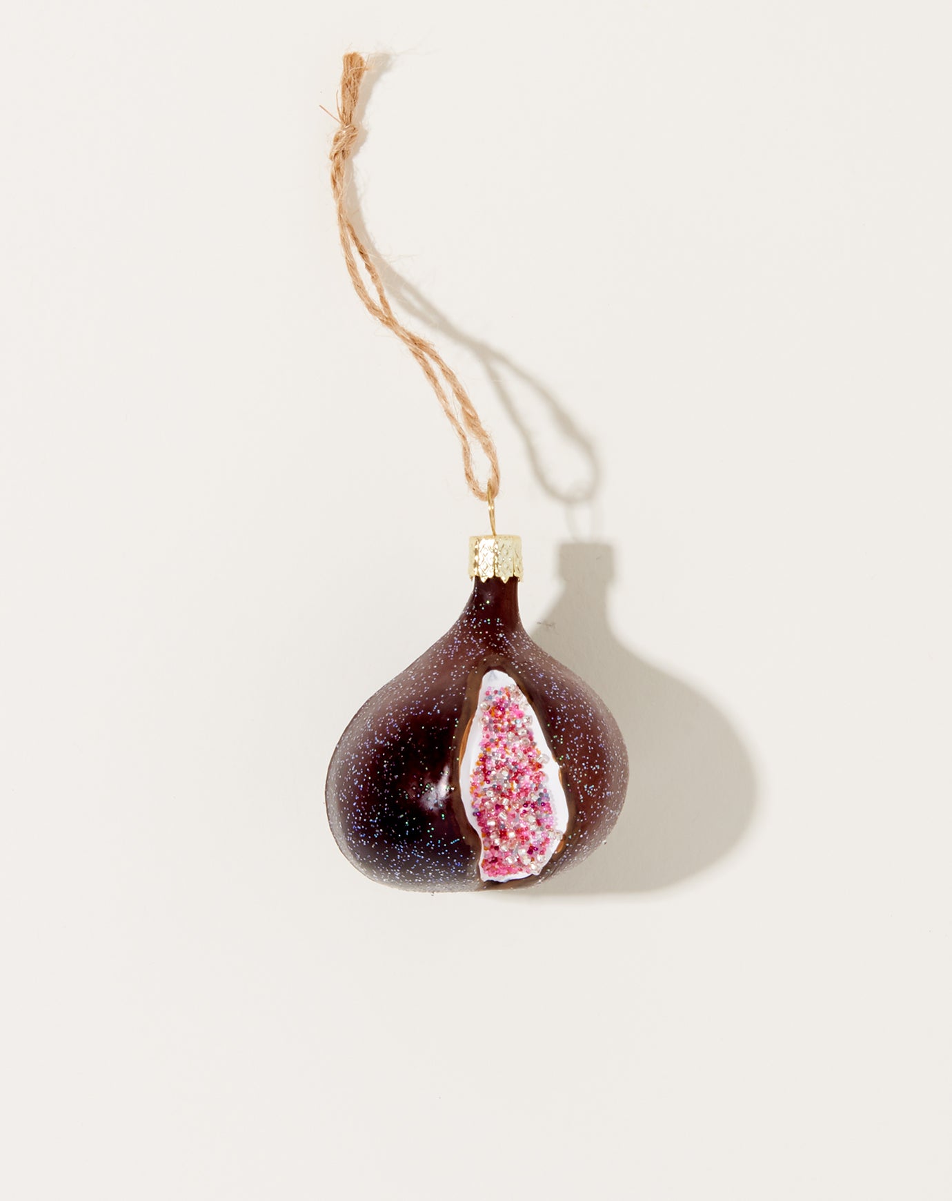 Cody Foster Orchard Fig Ornament in Brown