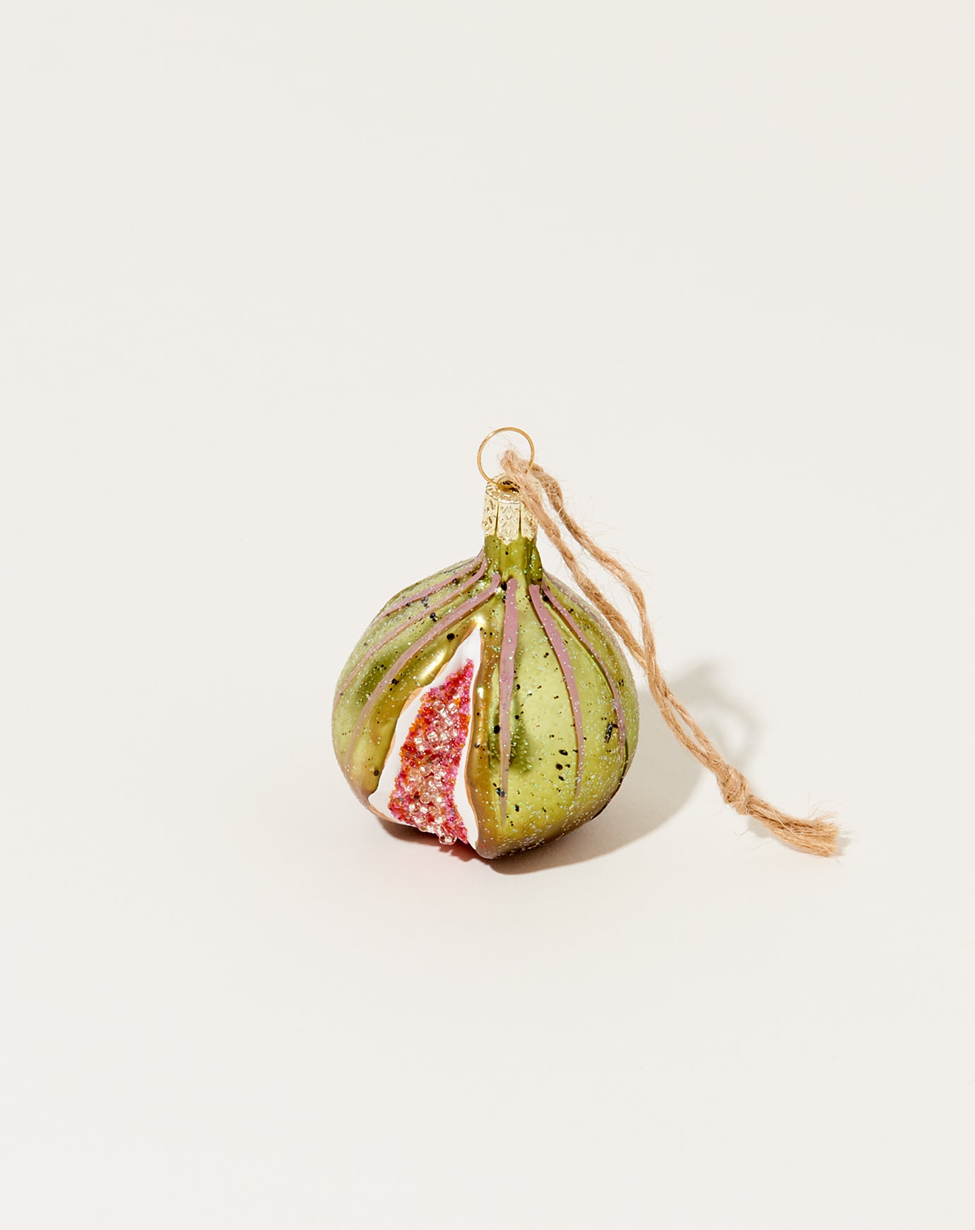 Cody Foster Orchard Fig Ornament in Green