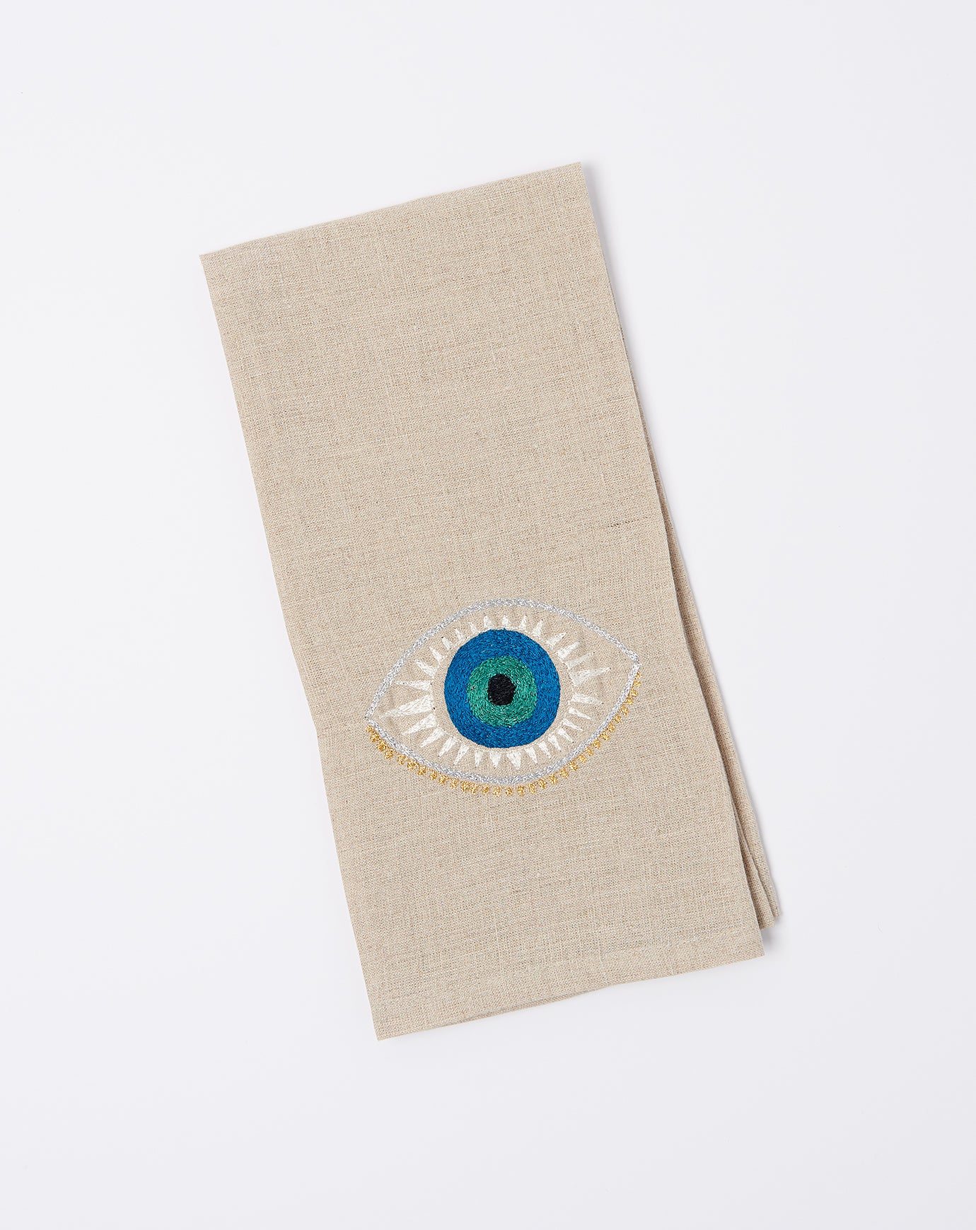 Coral & Tusk Evil Eye Tea Towel