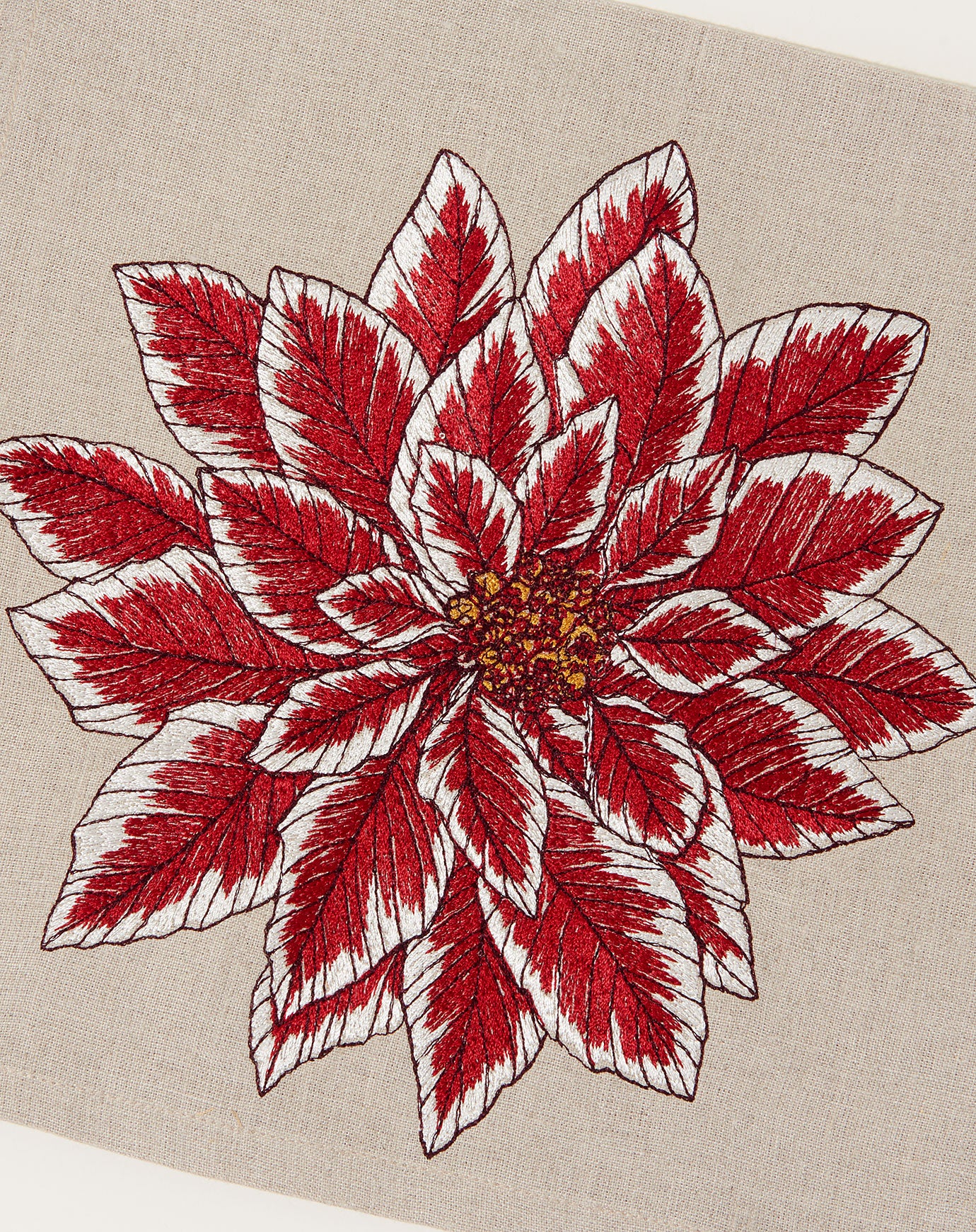 Coral & Tusk Poinsettia Dinner Napkin