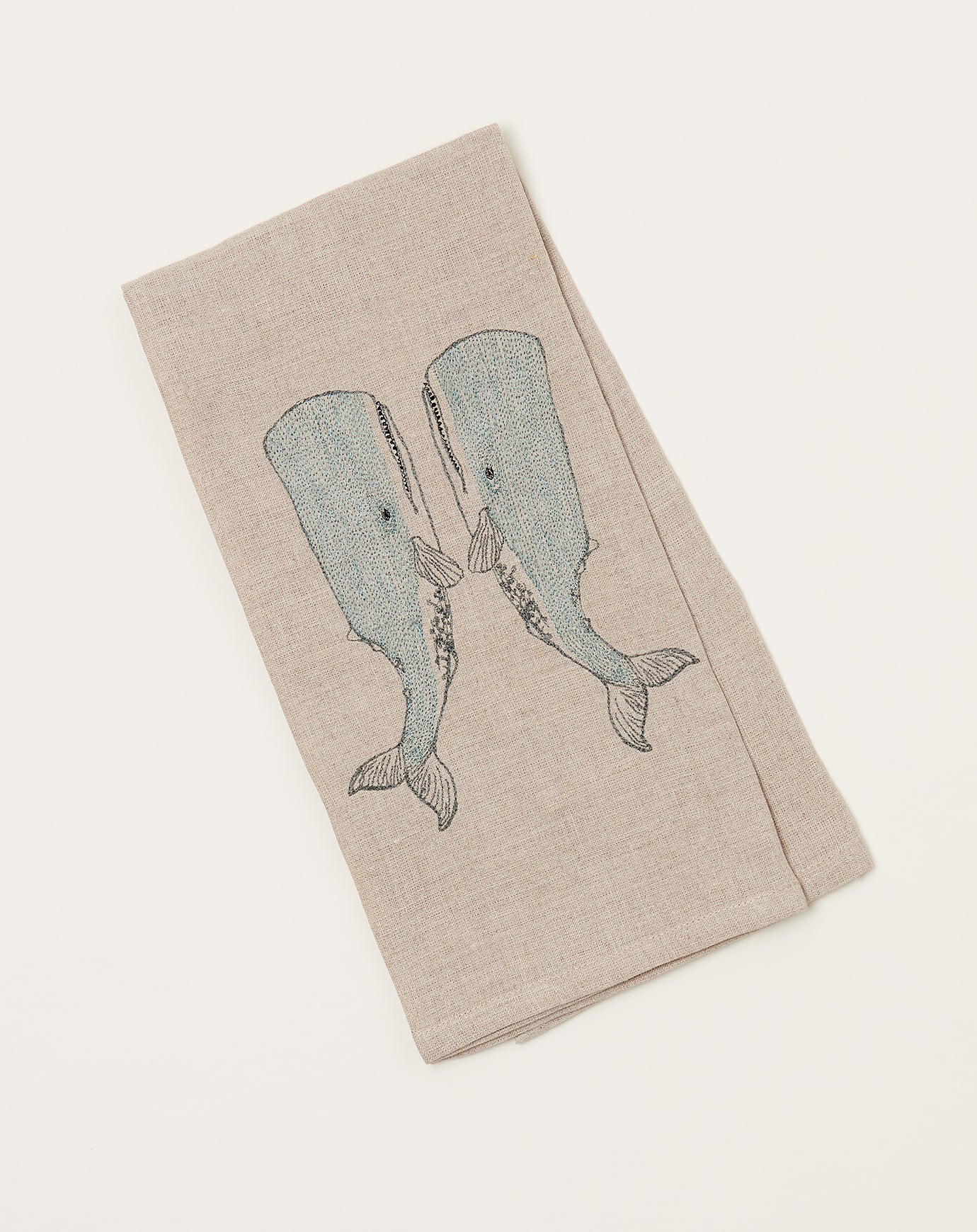 Coral & Tusk Whale Love Tea Towel