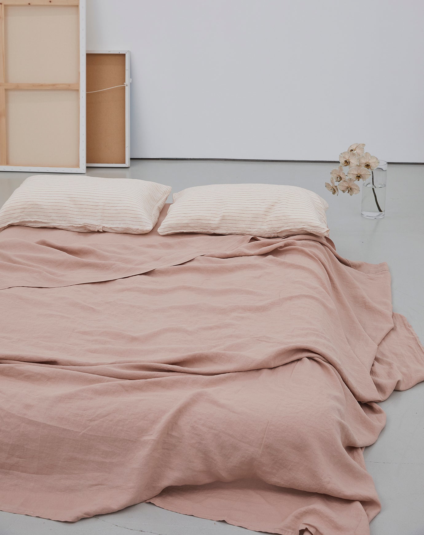 Deiji Studios Sheets in Clay Pink