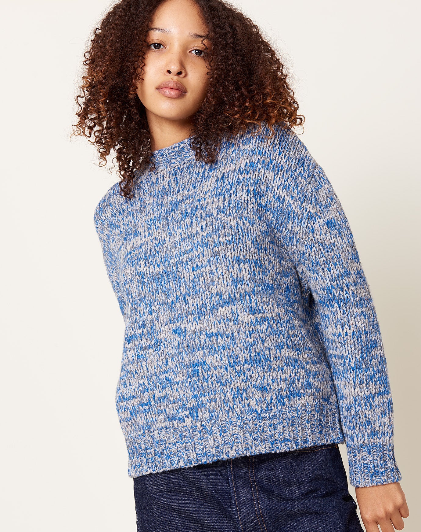 Demylee Kiriya Sweater in Blue Combo