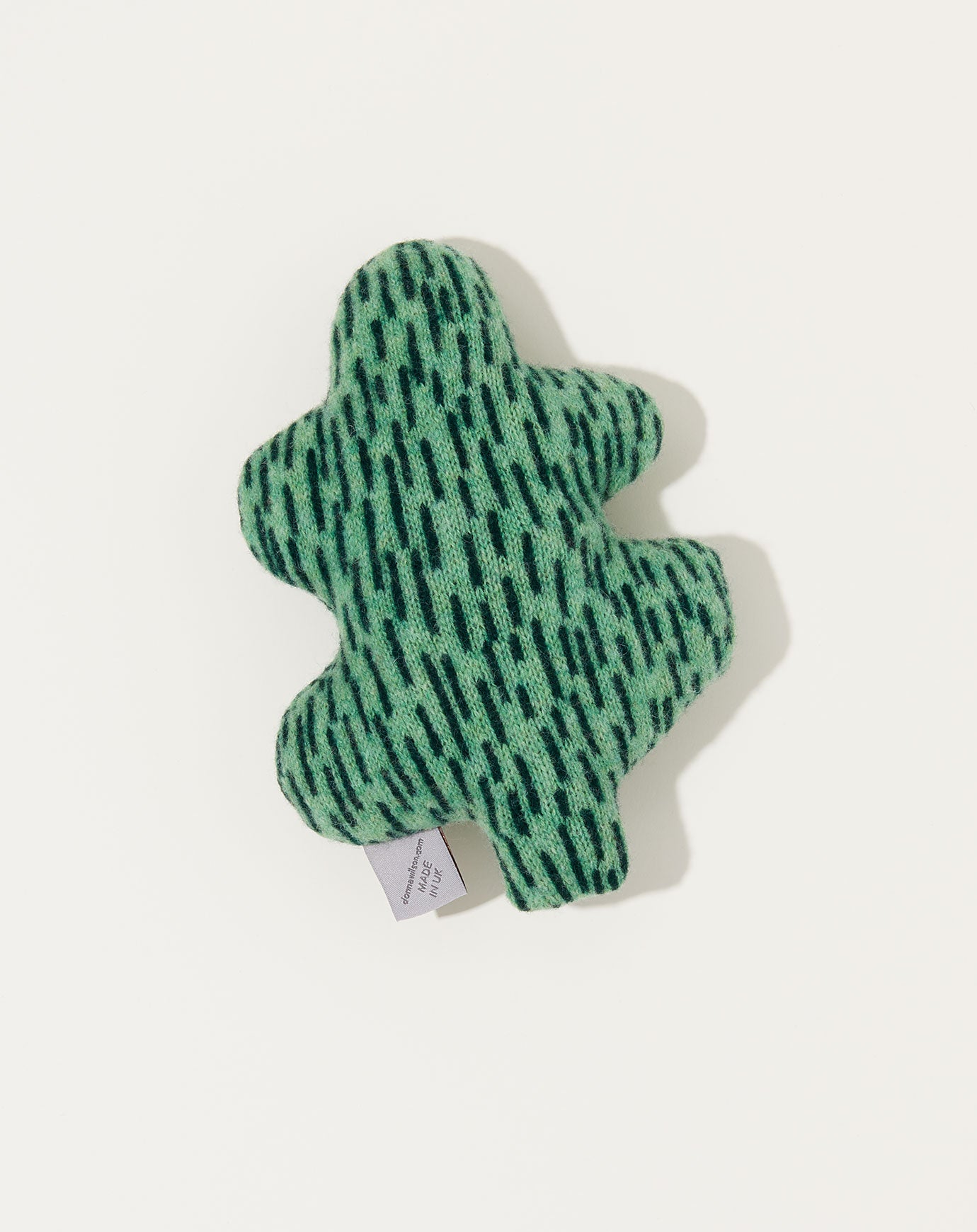 Donna Wilson Green Mini Leaf Cushion